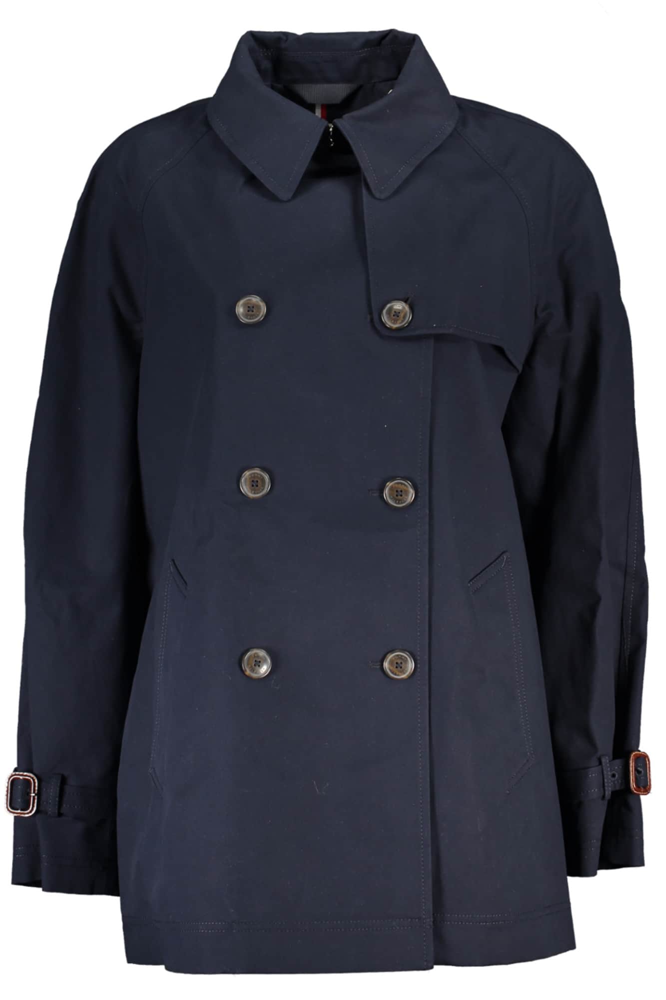 TOMMY HILFIGER DAMEN BLAU TRENCHCOAT