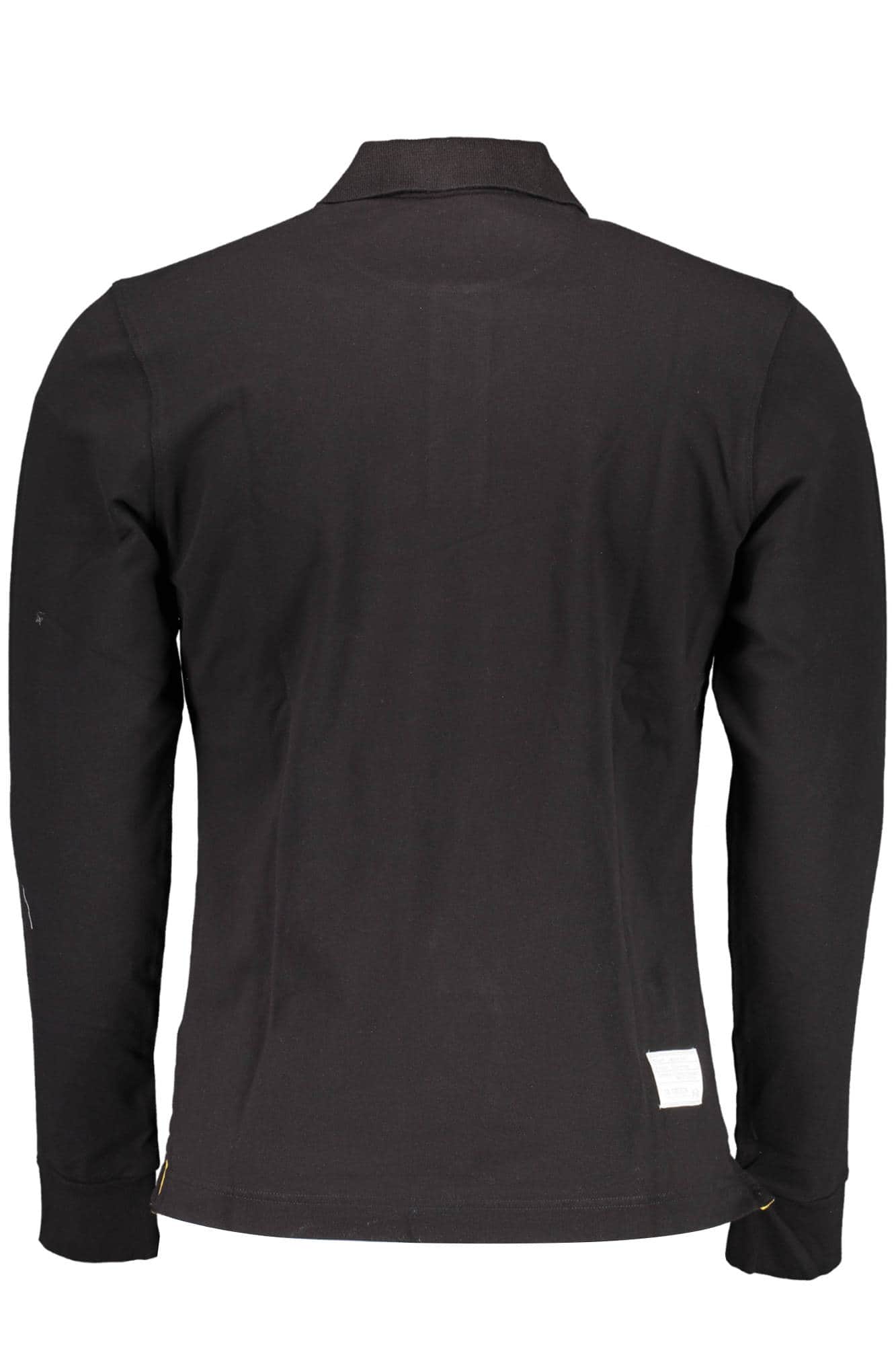 LA MARTINA HERREN SCHWARZ LANGARM POLOSHIRT