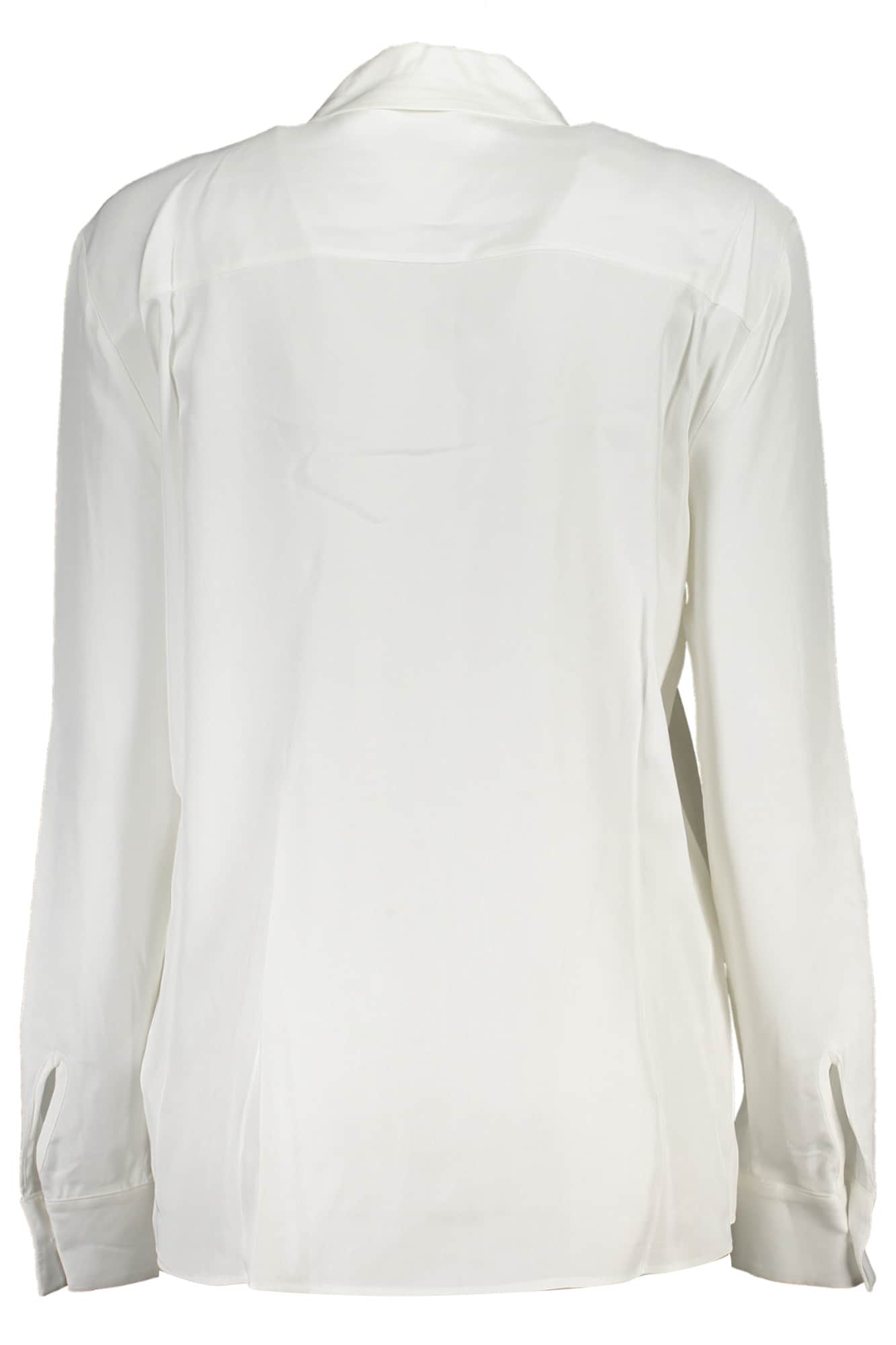 TOMMY HILFIGER DAMEN LANGARM SHIRT WEISS