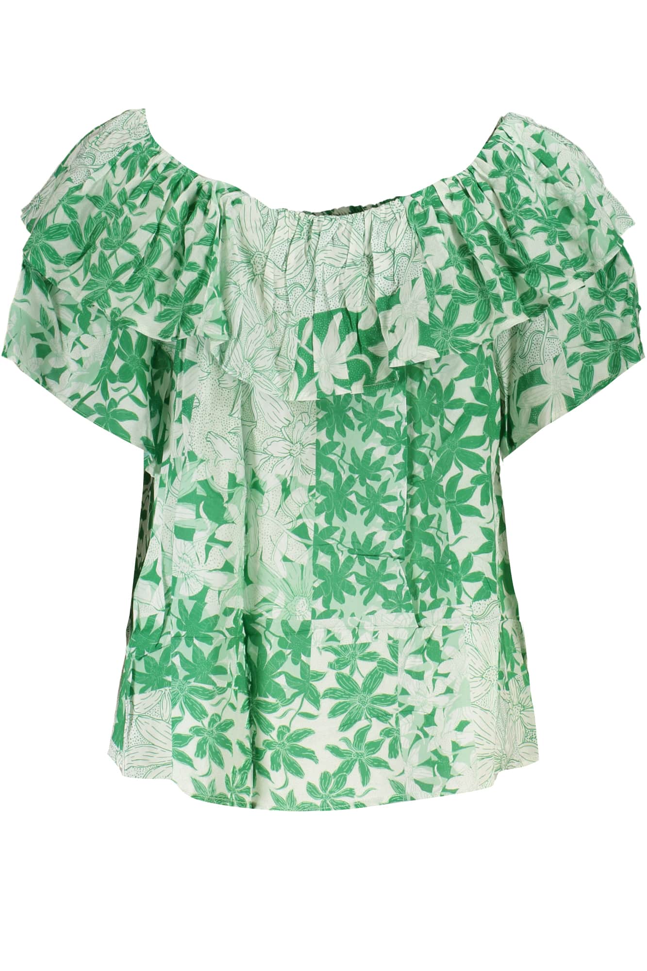 DESIGUAL GRÜN DAMEN KURZARM T-SHIRT