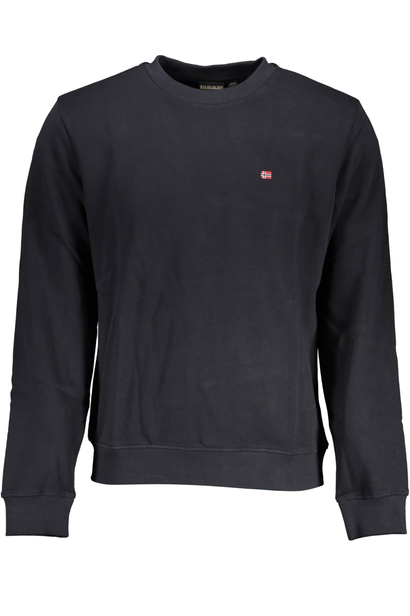 NAPAPIJRI HERREN SCHWARZ OHNE REISSVERSCHLUSS SWEATSHIRT