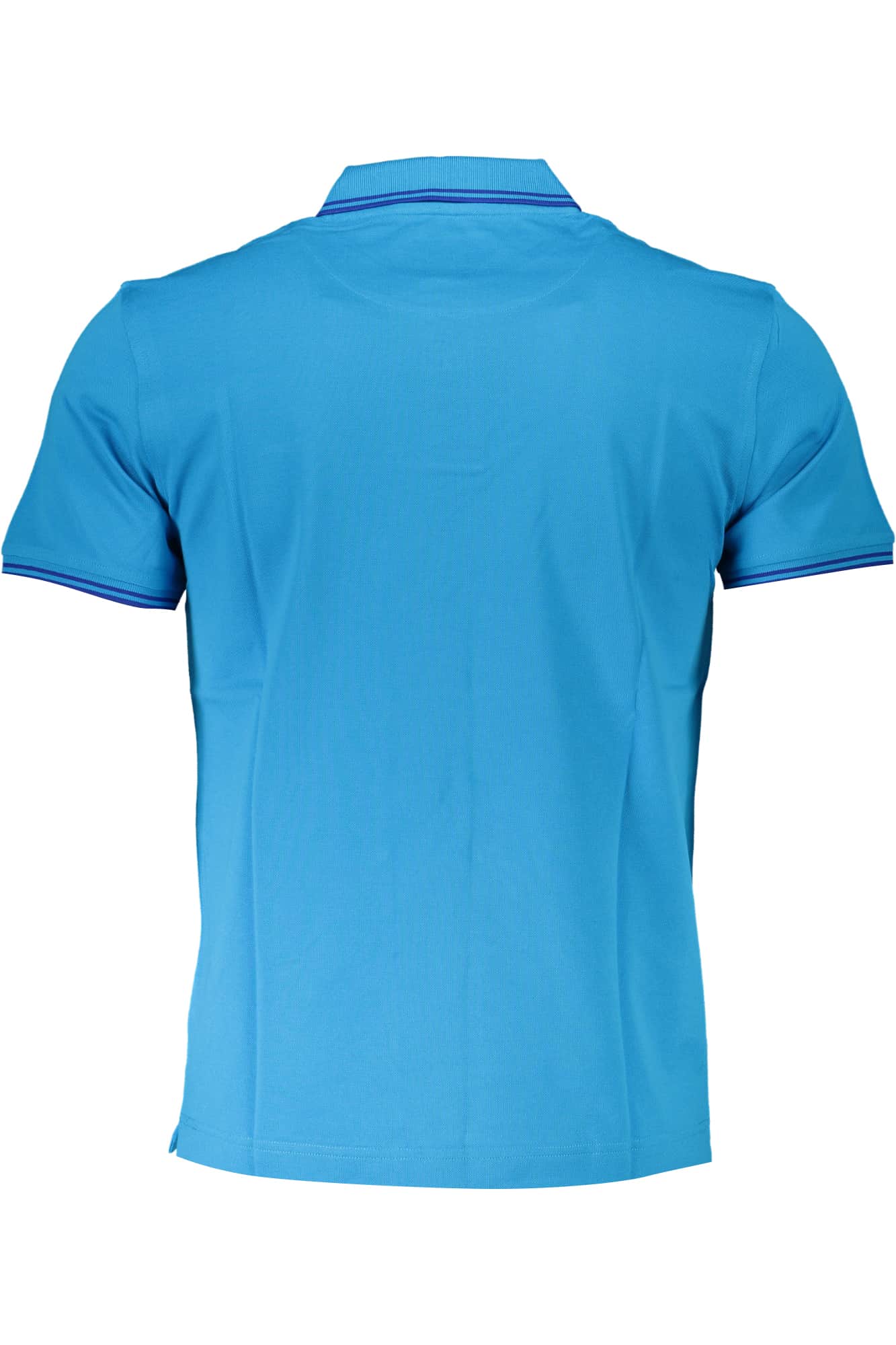 HARMONT & BLAINE HERREN BLAU KURZARM POLOSHIRT