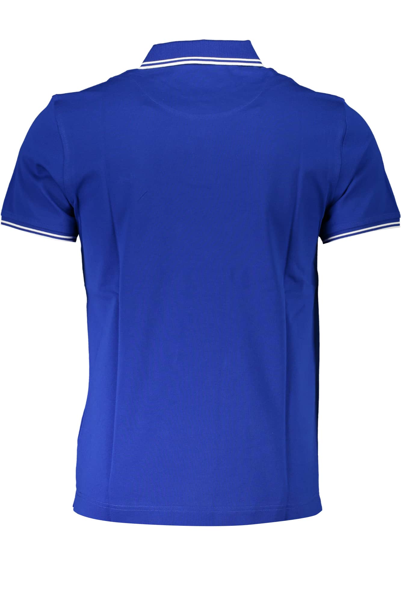 HARMONT & BLAINE HERREN BLAU KURZARM POLOSHIRT
