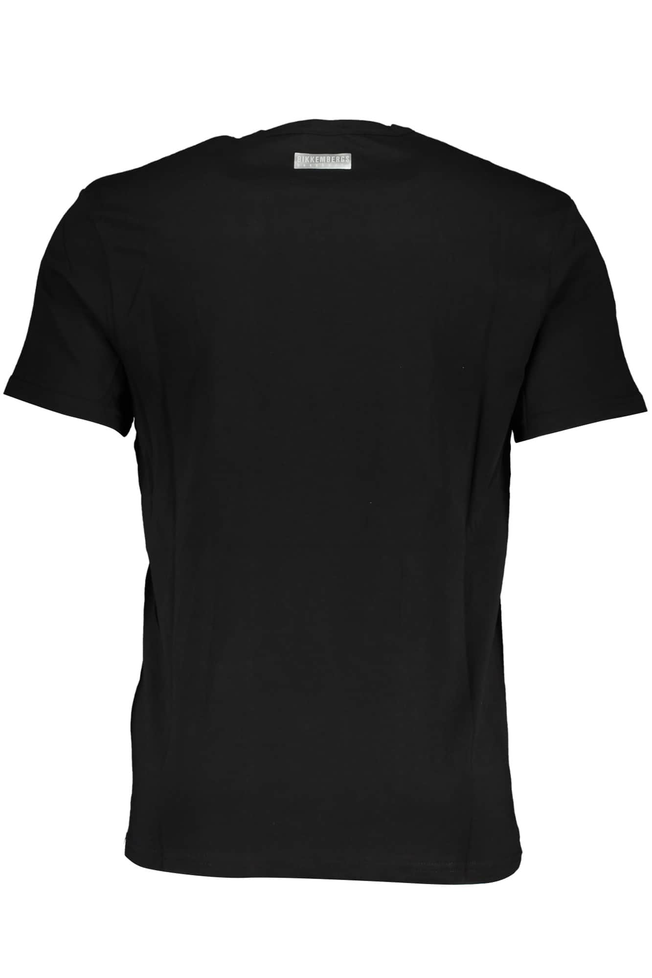 BIKKEMBERGS HERREN KURZARM T-SHIRT SCHWARZ