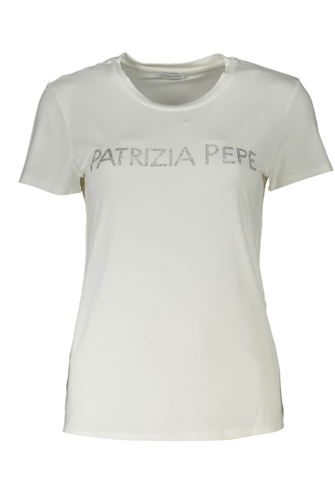 PATRIZIA PEPE DAMEN KURZARM T-SHIRT WEISS