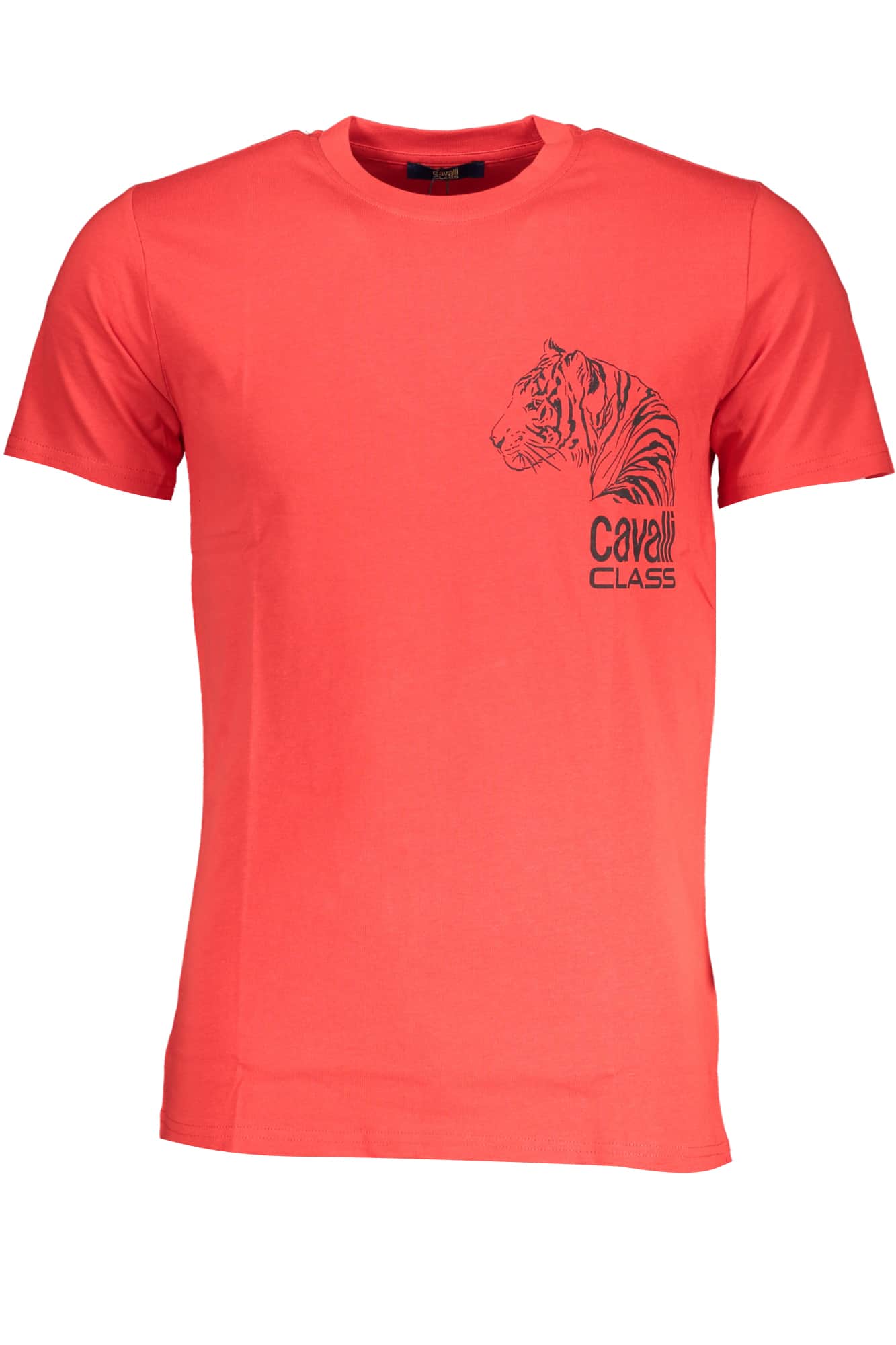 CAVALLI CLASS HERREN KURZARM T-SHIRT SCHWARZ
