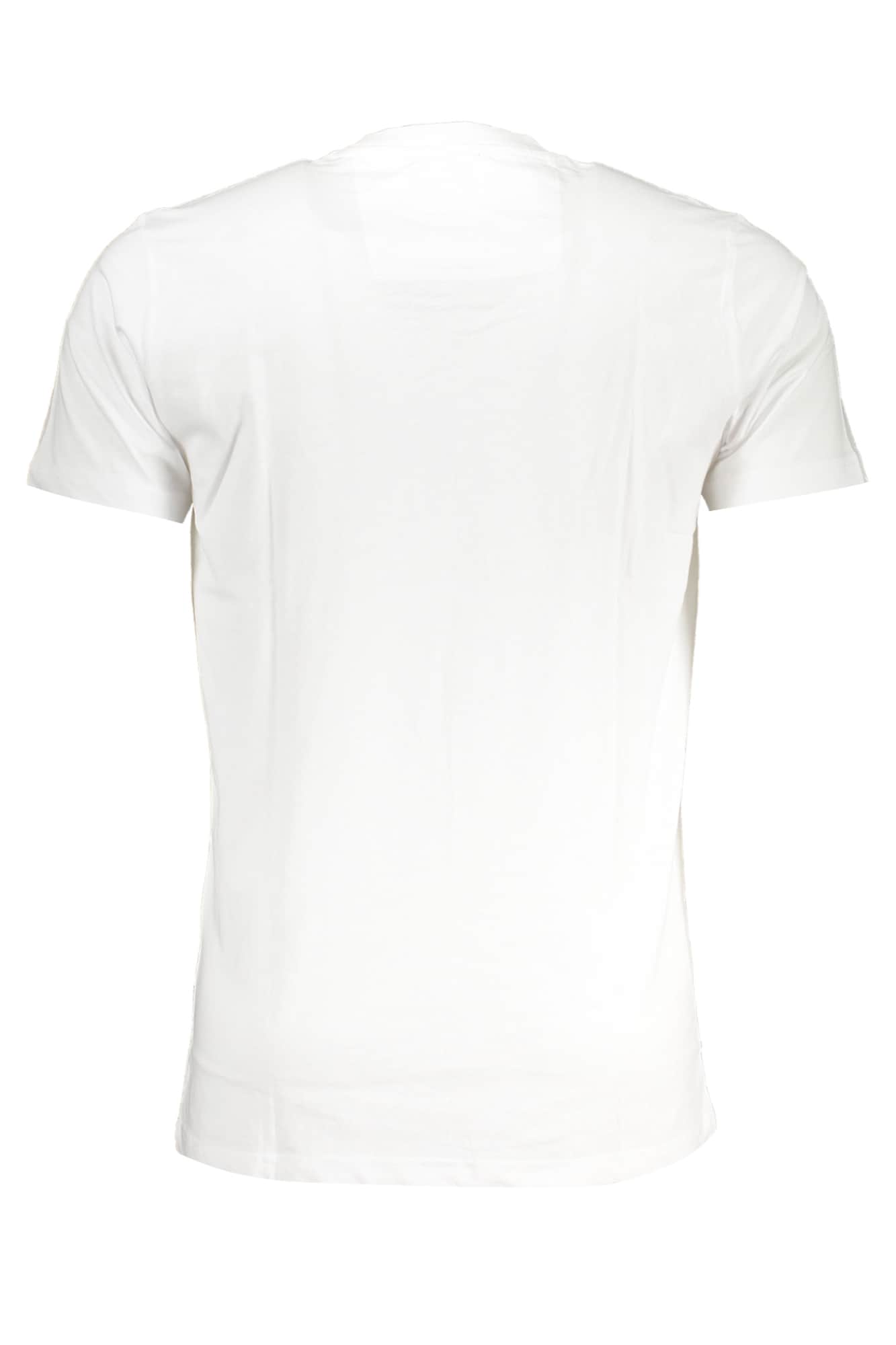 CAVALLI CLASS HERREN KURZARM T-SHIRT WEISS