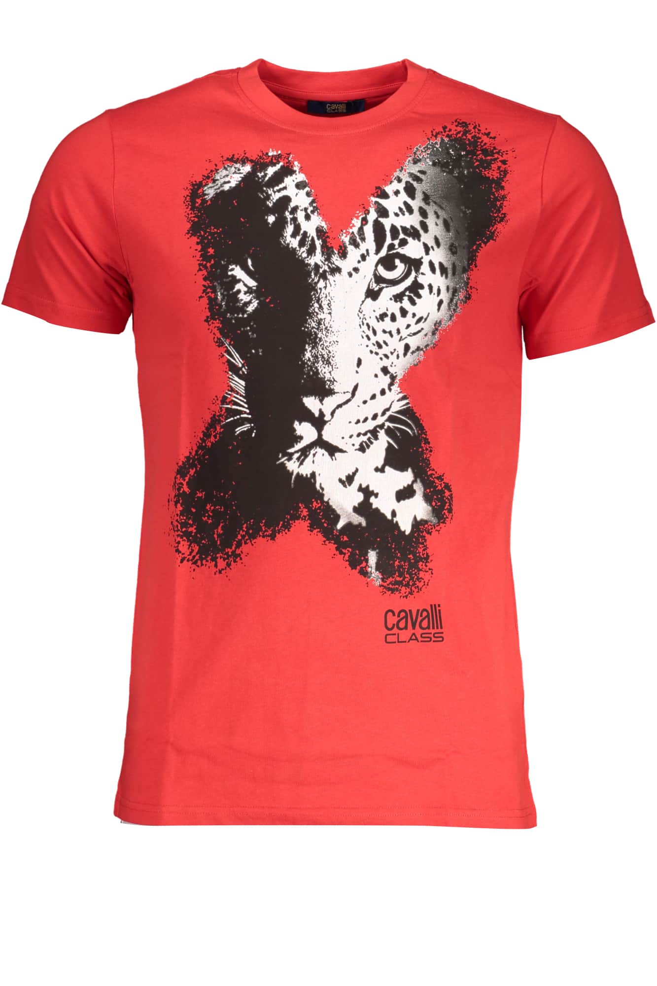 CAVALLI CLASS HERREN KURZARM T-SHIRT BEIGE