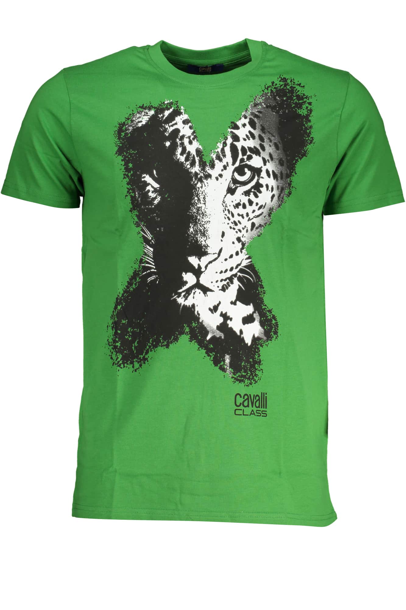 CAVALLI CLASS HERREN KURZARM T-SHIRT BEIGE