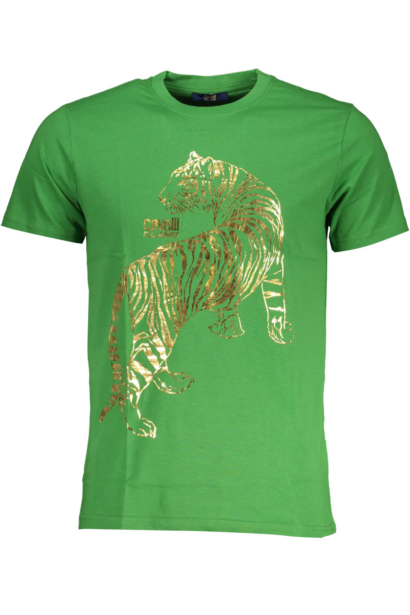 CAVALLI CLASS GRÜN HERREN KURZARM T-SHIRT