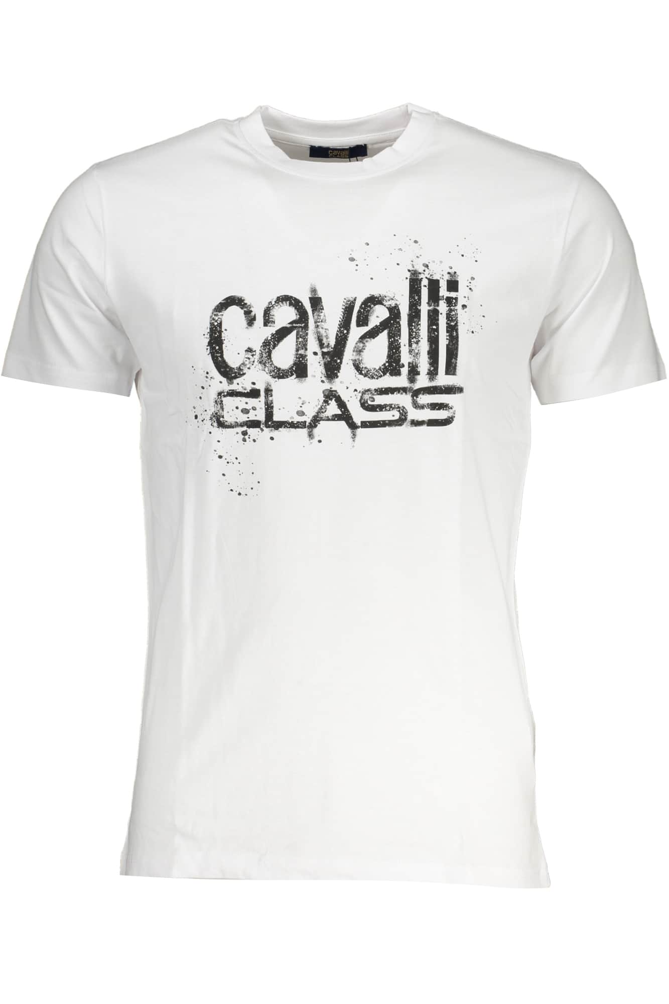 CAVALLI CLASS HERREN KURZARM T-SHIRT ROT