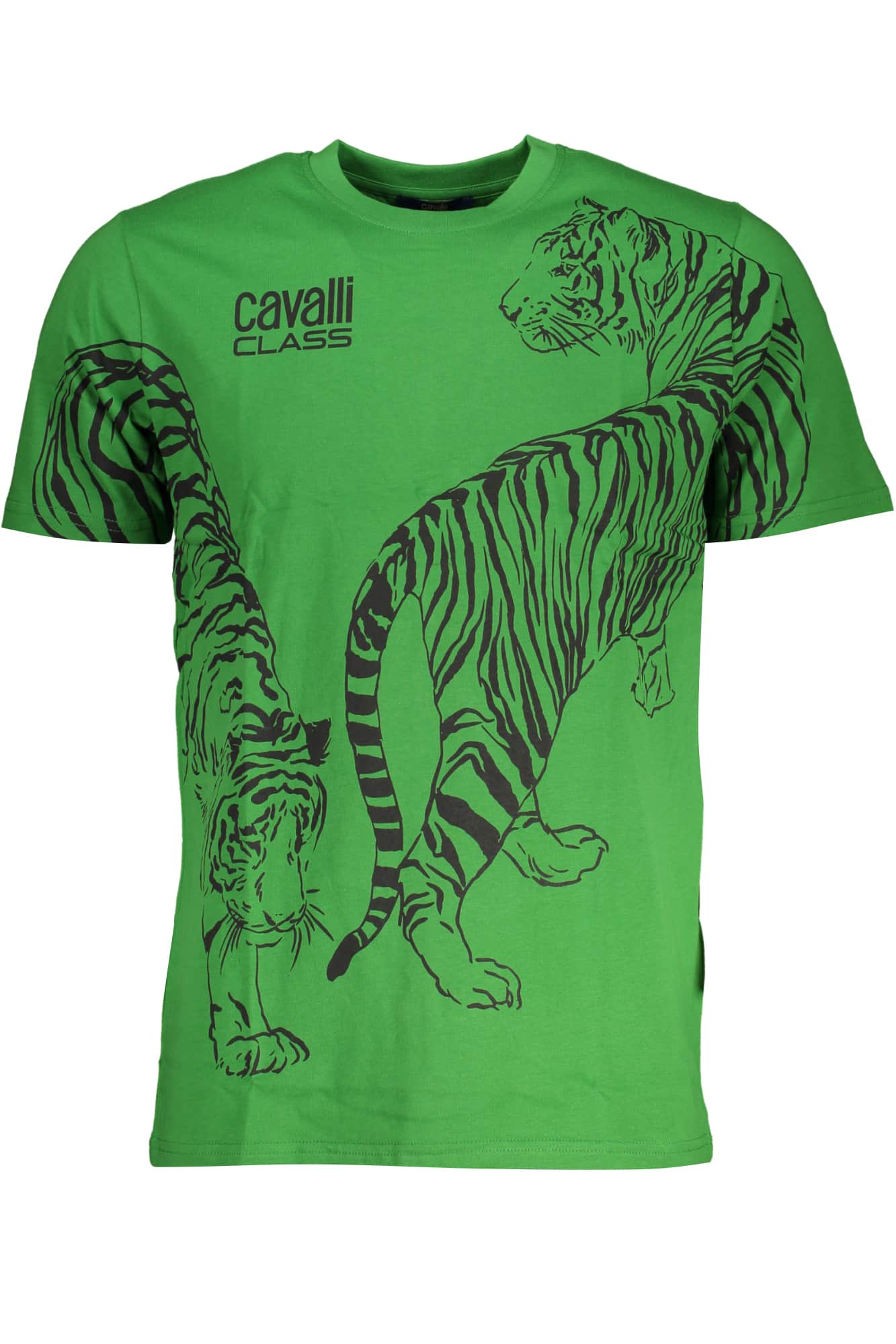 CAVALLI CLASS HERREN KURZARM T-SHIRT ROT