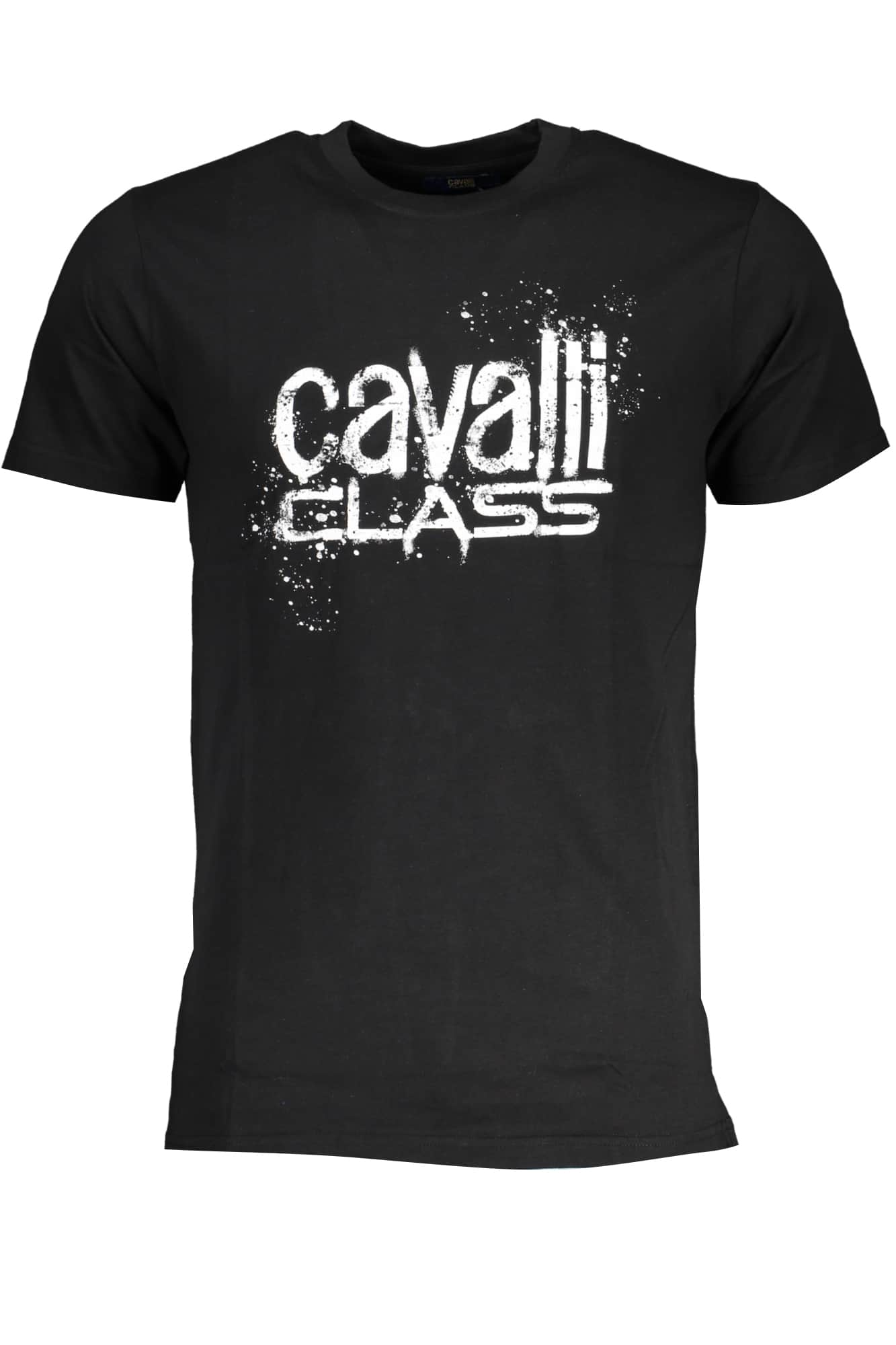 Cavalli Class herren kurzarm t-shirt schwarz