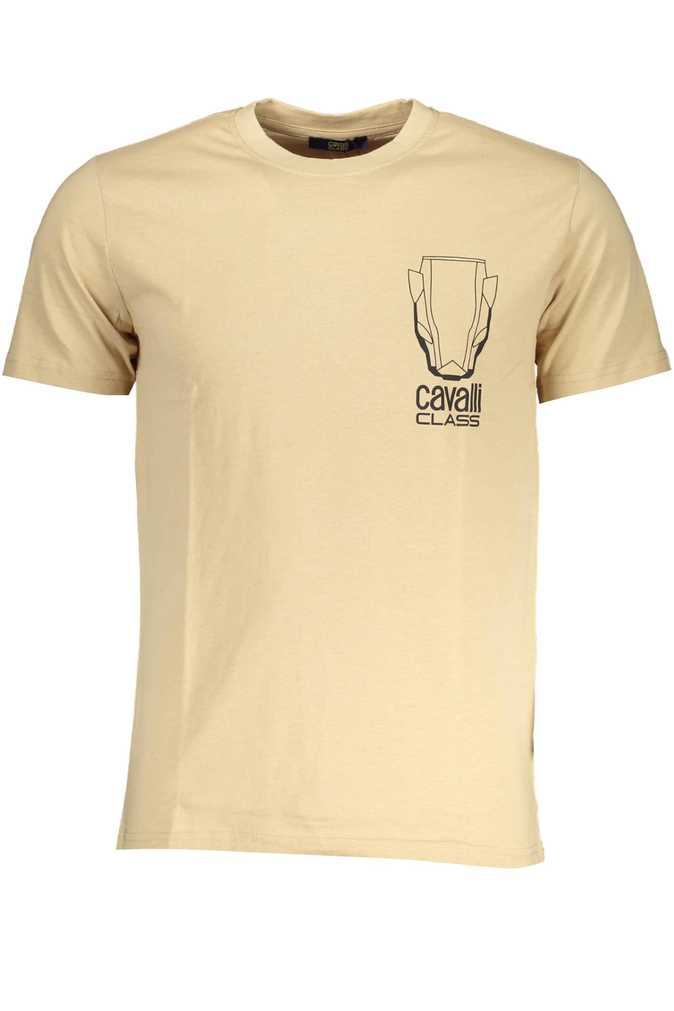CAVALLI CLASS HERREN KURZARM T-SHIRT SCHWARZ