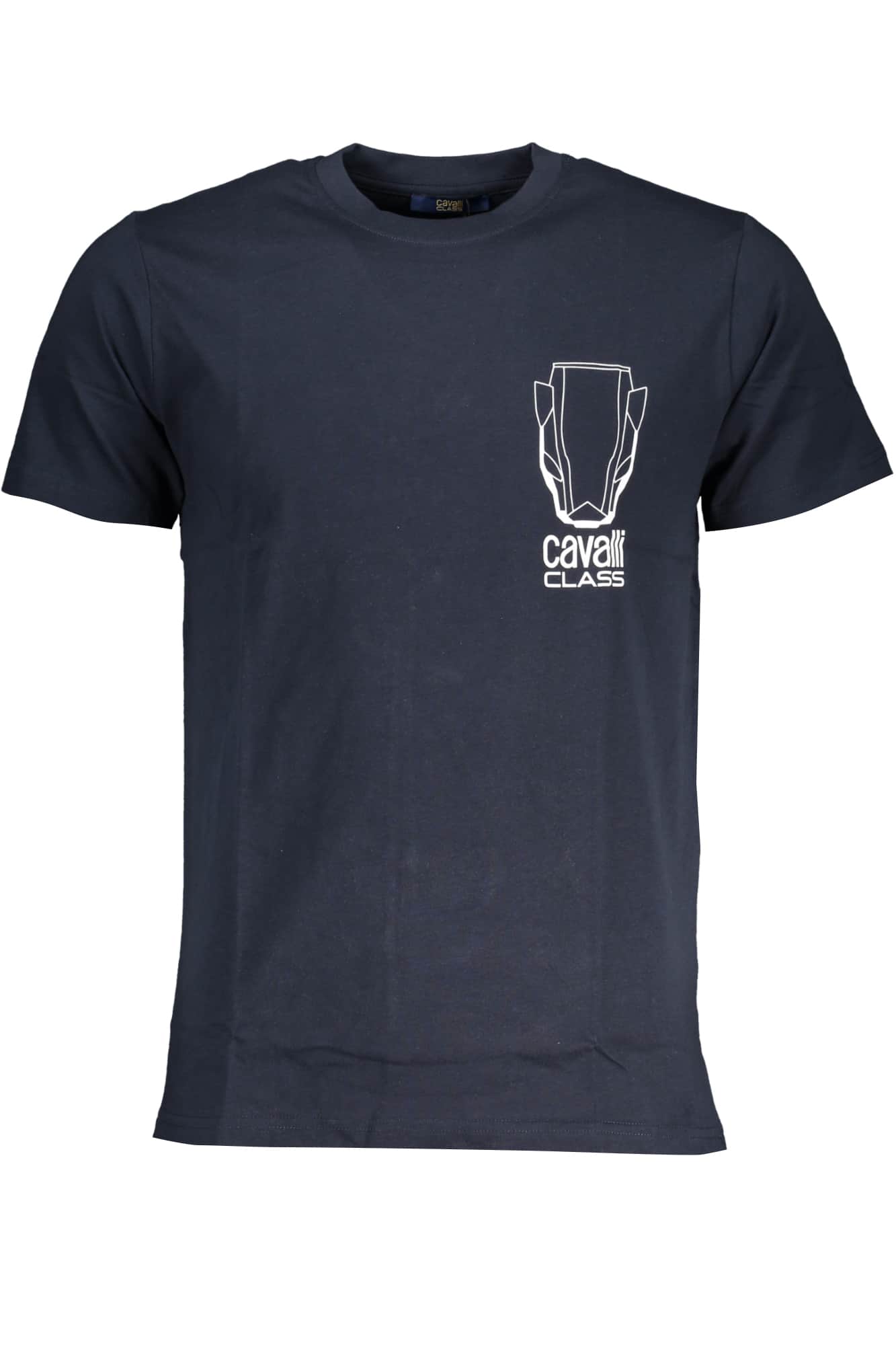 CAVALLI CLASS HERREN KURZARM T-SHIRT SCHWARZ