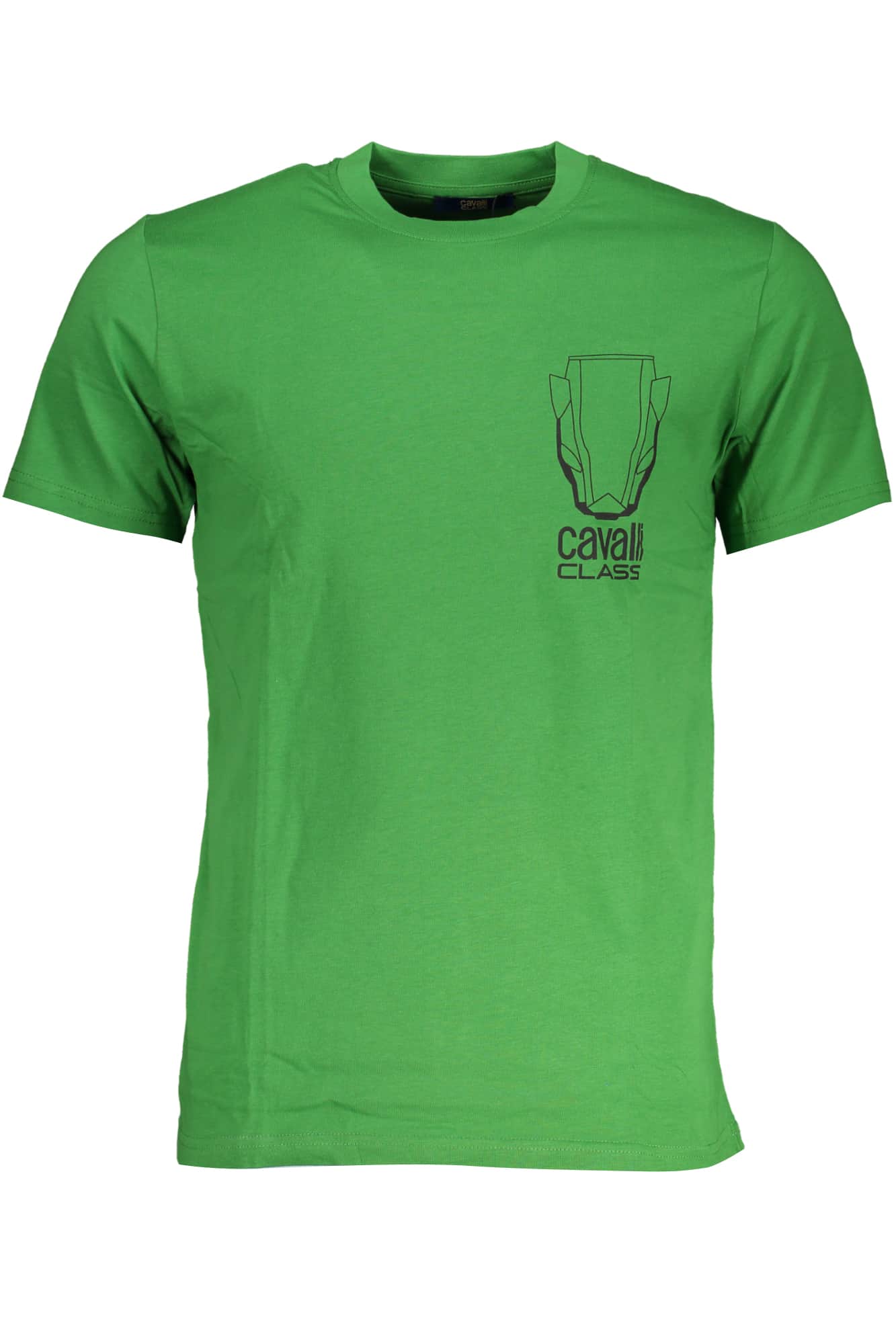 CAVALLI CLASS GRÜN HERREN KURZARM T-SHIRT