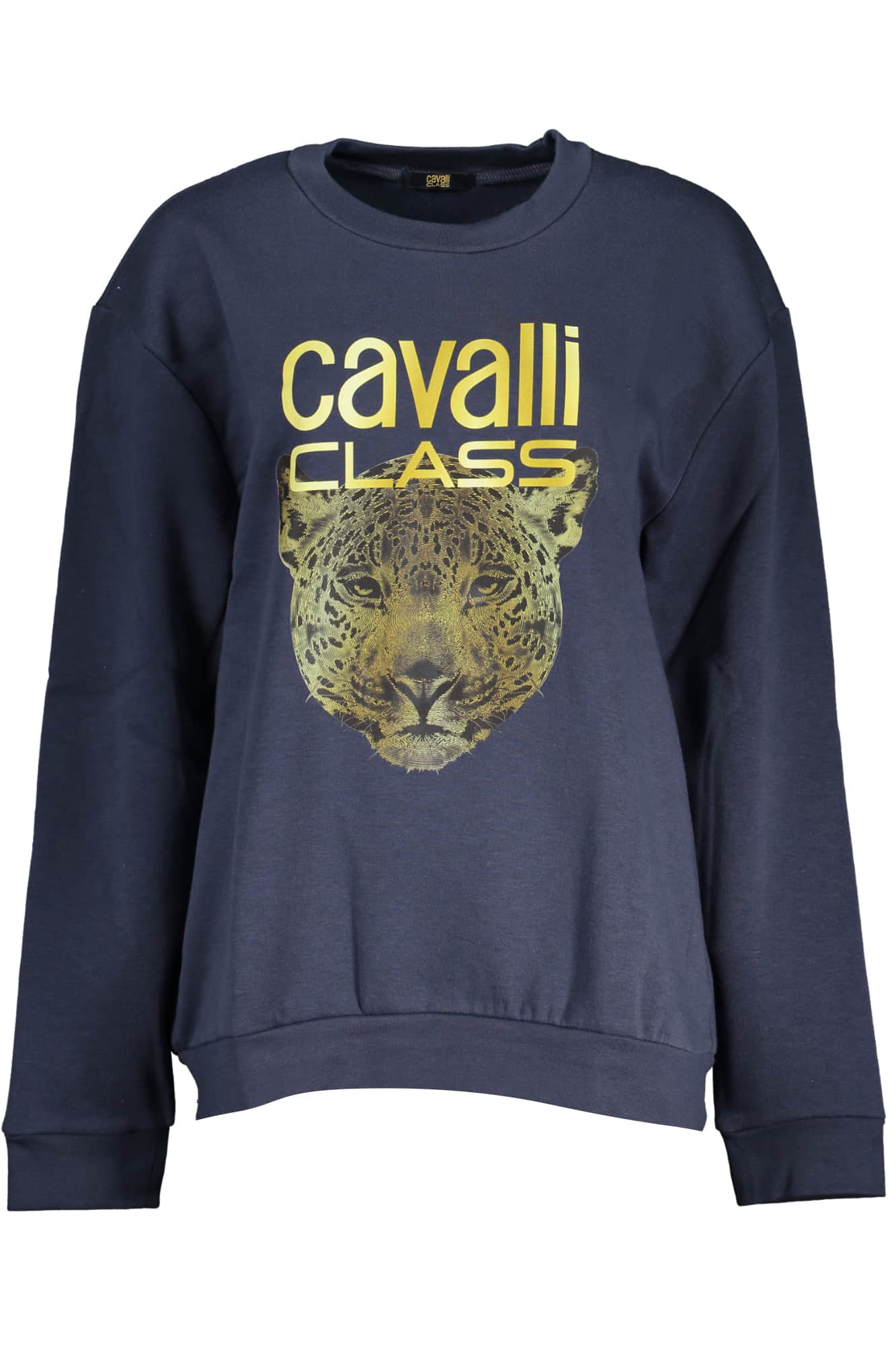 CAVALLI CLASS DAMEN OHNE REISSVERSCHLUSS SWEATSHIRT BLAU