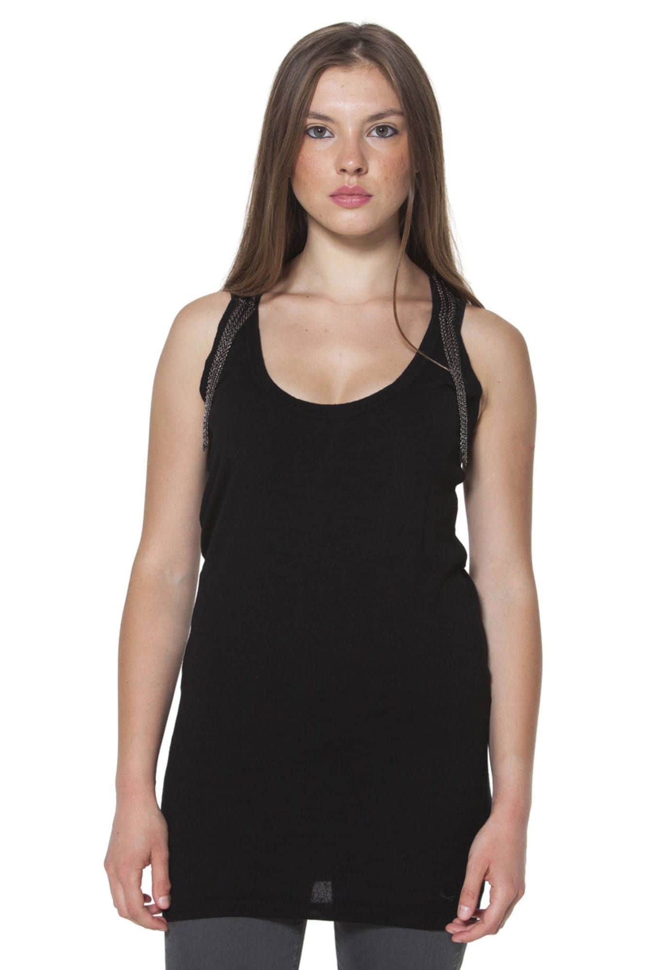 FRED PERRY DAMEN SCHWARZ TANK