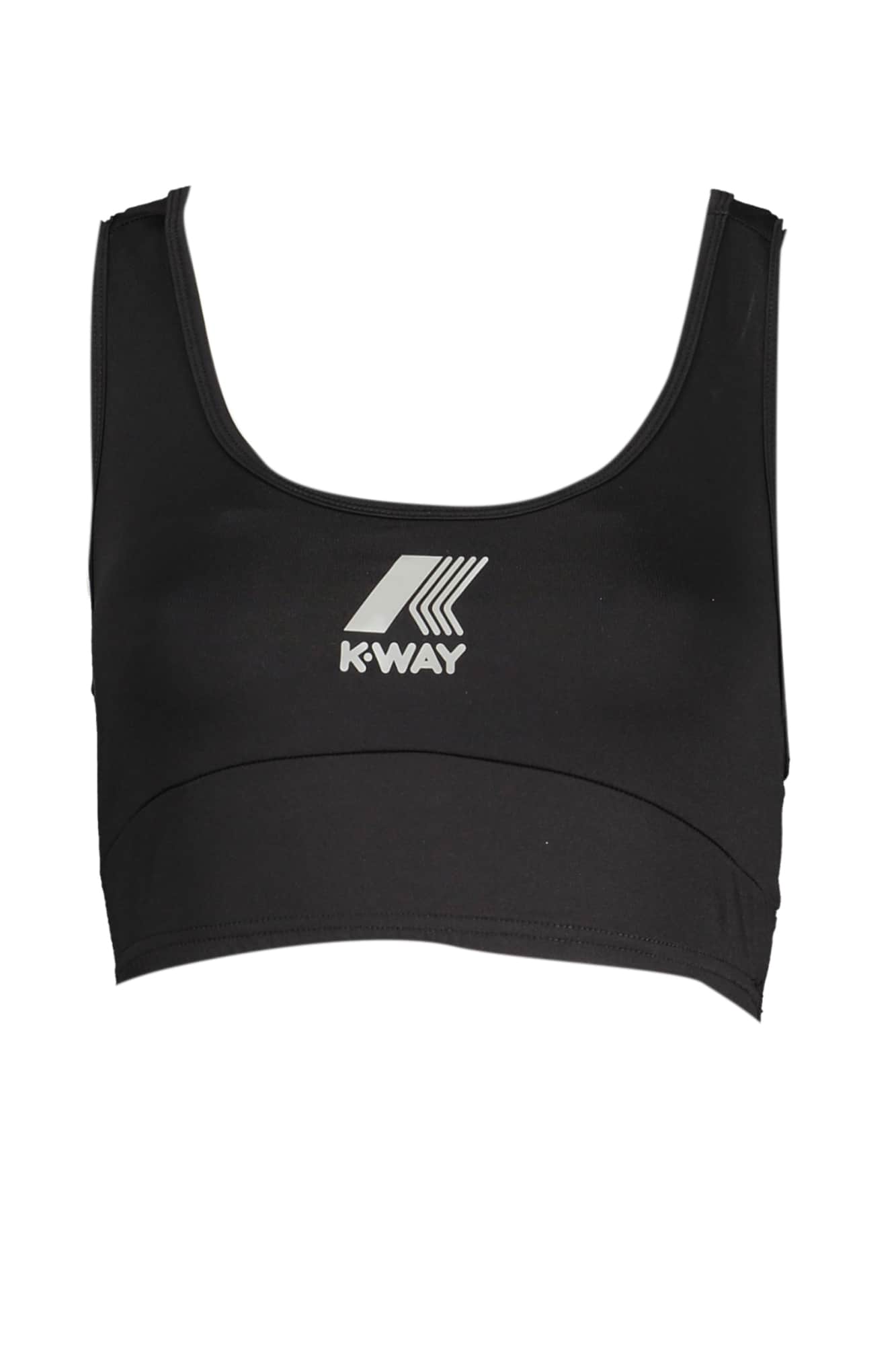 Schwarz damen K-Way top