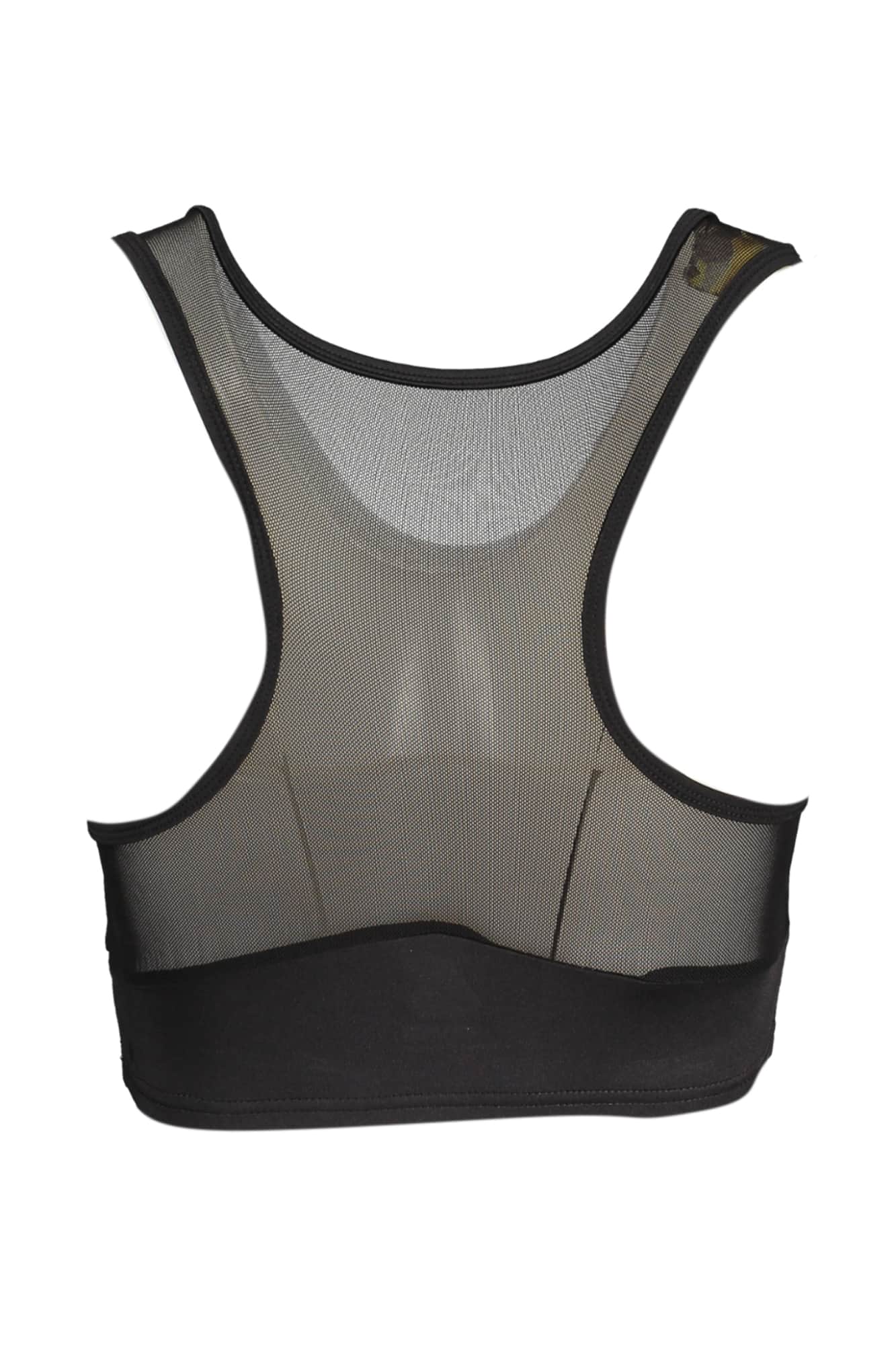 Schwarz damen K-Way top