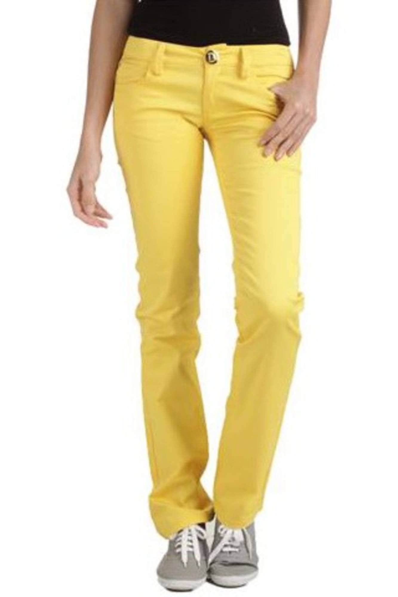 PHARD GELB DAMEN HOSE