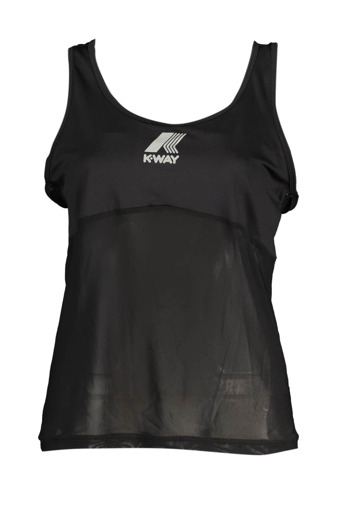 K-Way damen american tanktop schwarz