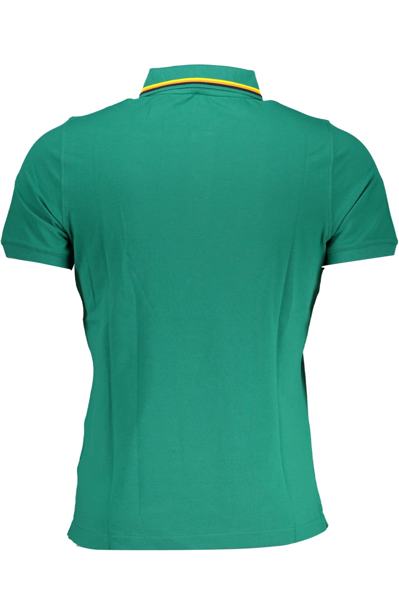 K-Way gelb herren kurzarm poloshirt