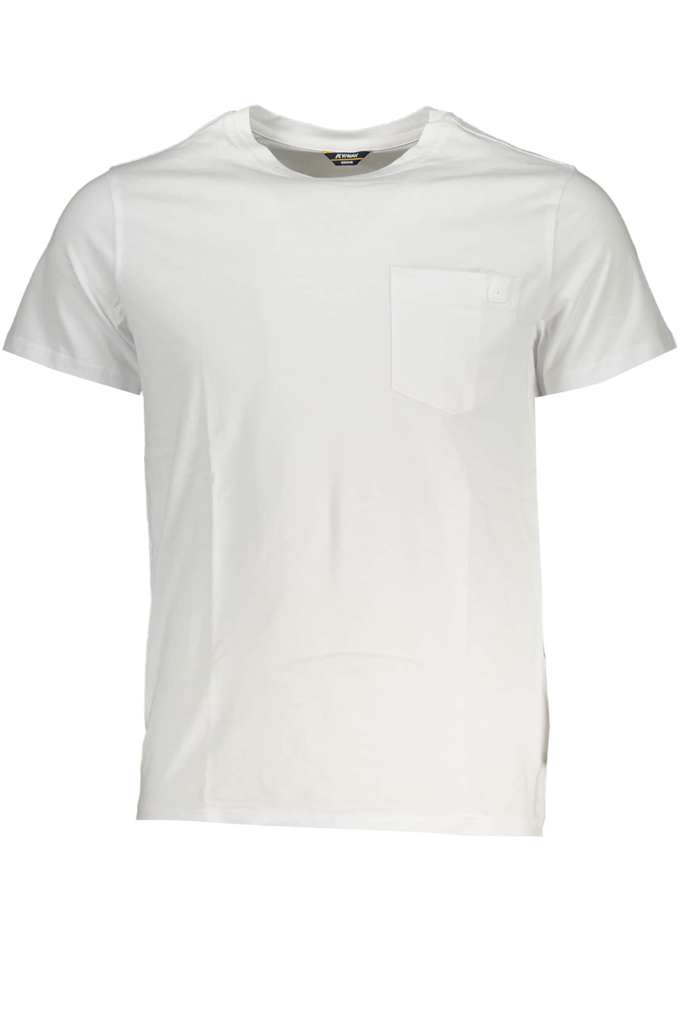 K-Way weiss herren kurzarm t-shirt
