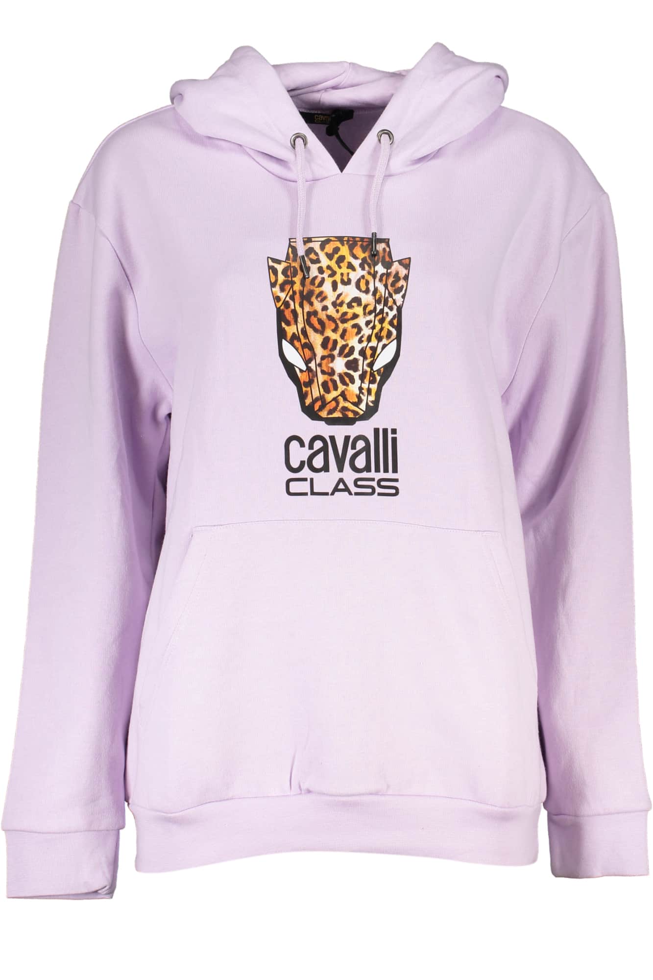 CAVALLI CLASS DAMEN SWEATSHIRT OHNE REISSVERSCHLUSS LILA