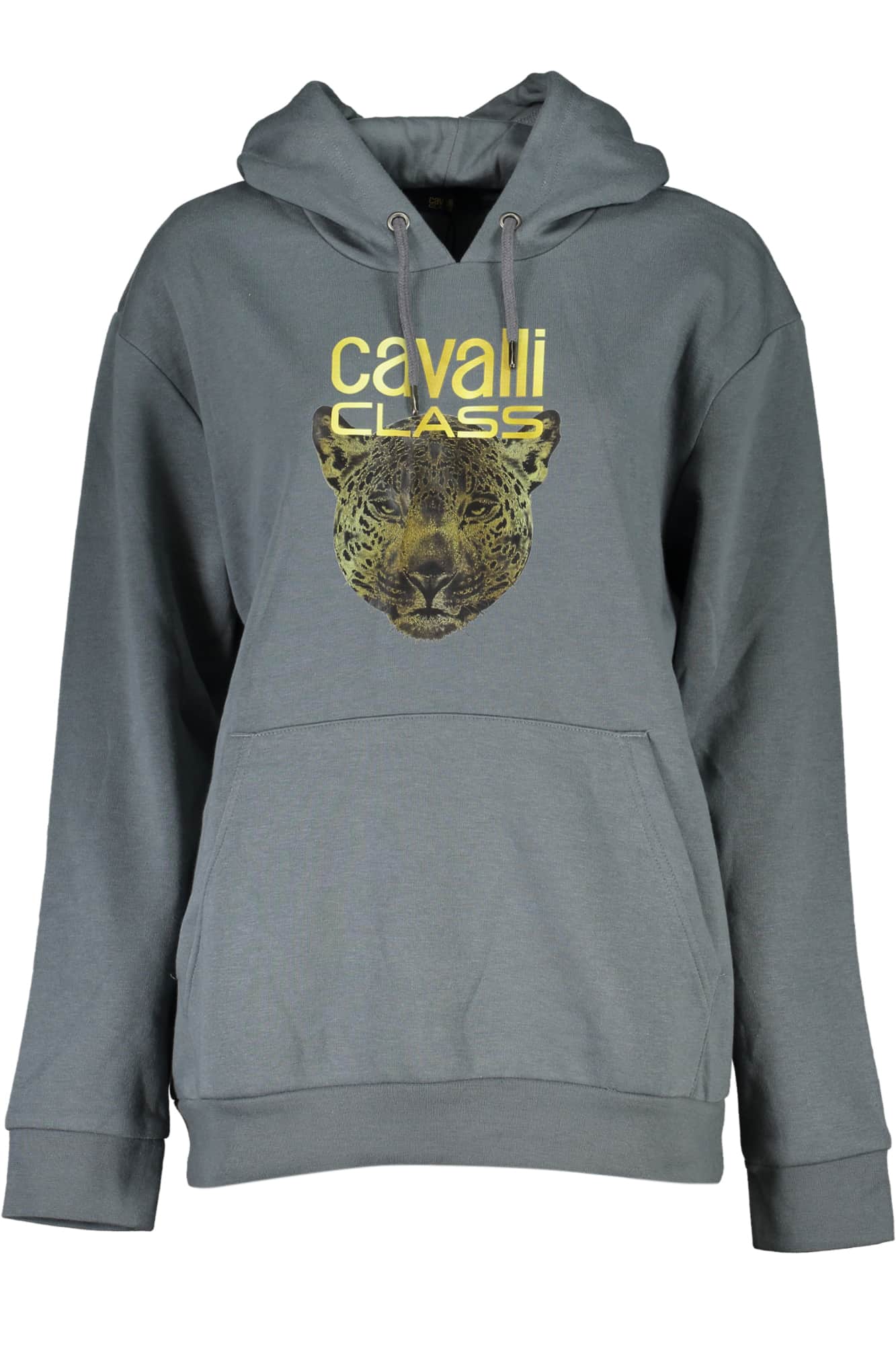 CAVALLI CLASS DAMEN GRAU OHNE REISSVERSCHLUSS SWEATSHIRT