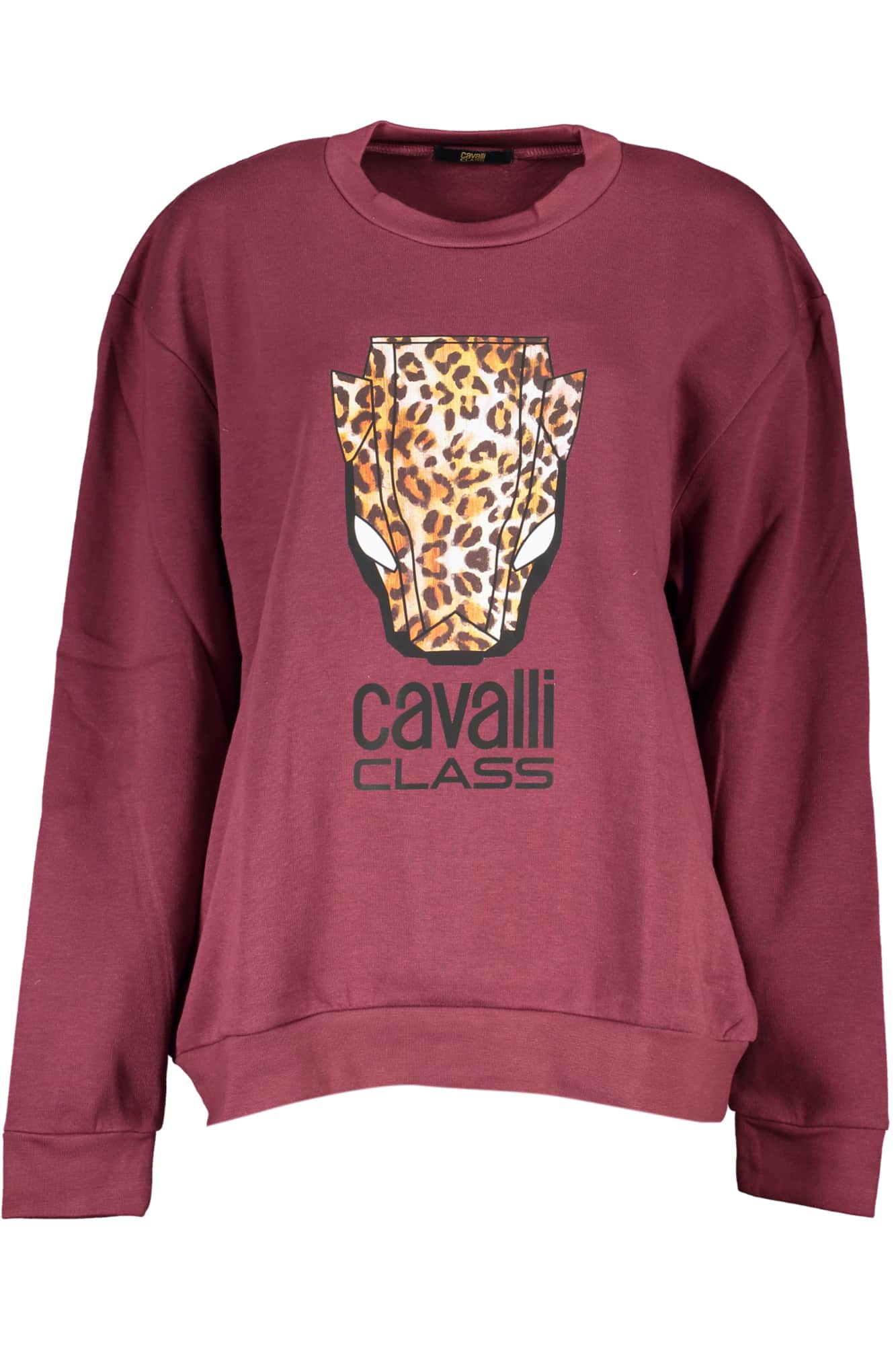 CAVALLI CLASS DAMEN SWEATSHIRT OHNE REISSVERSCHLUSS LILA