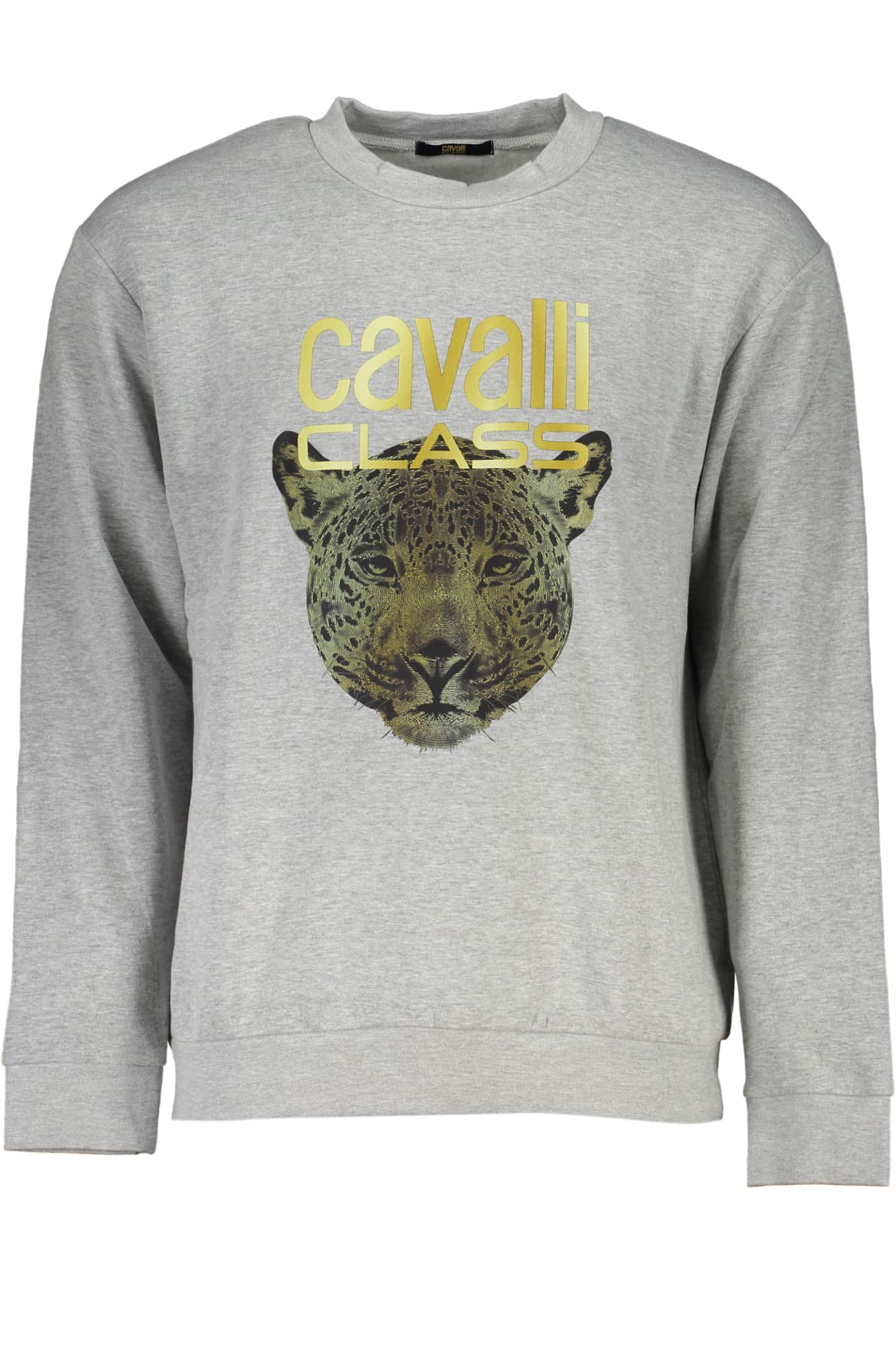 CAVALLI CLASS HERREN GRAU OHNE REISSVERSCHLUSS SWEATSHIRT