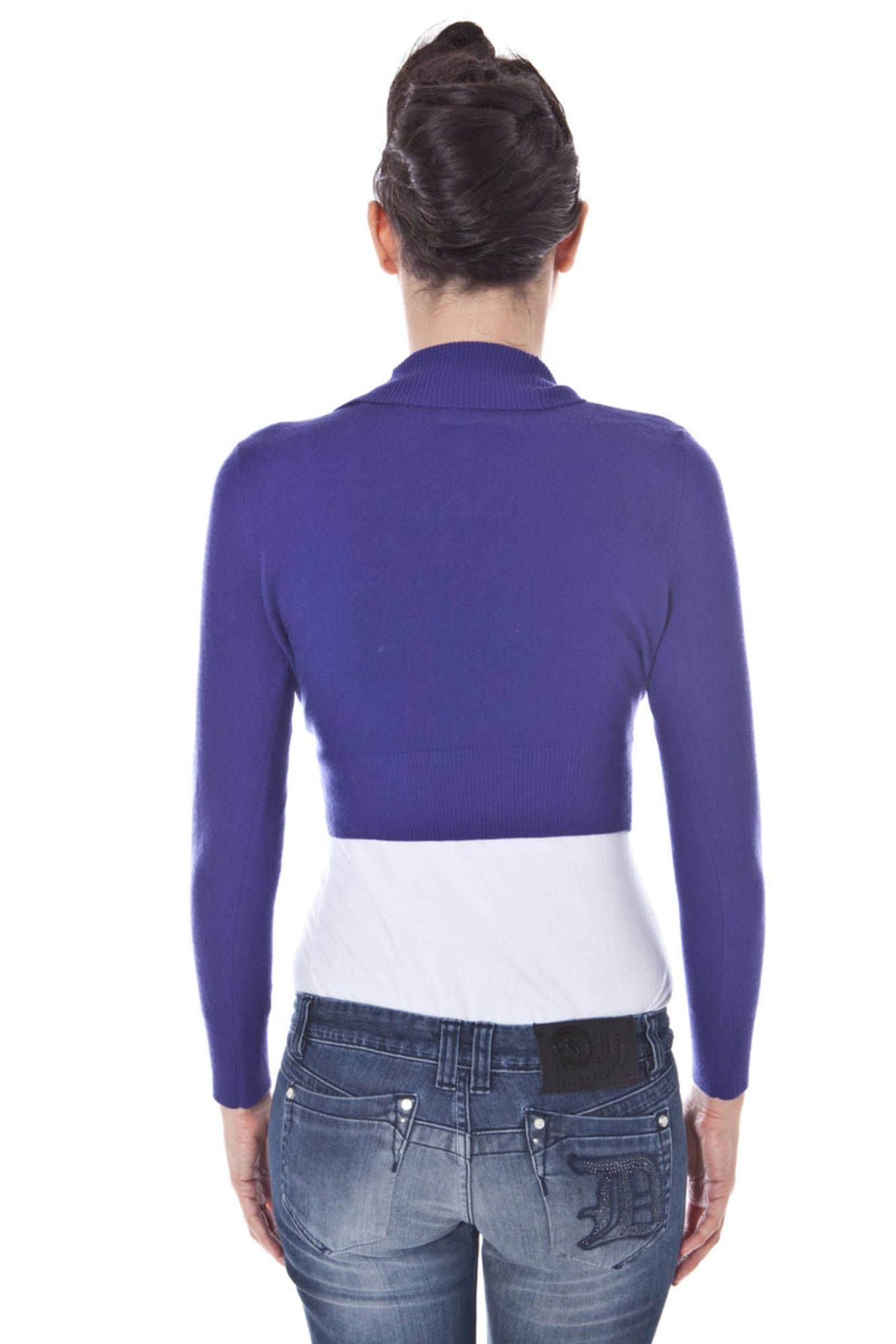DATCH BOLERO LANGARM DAMEN ROT