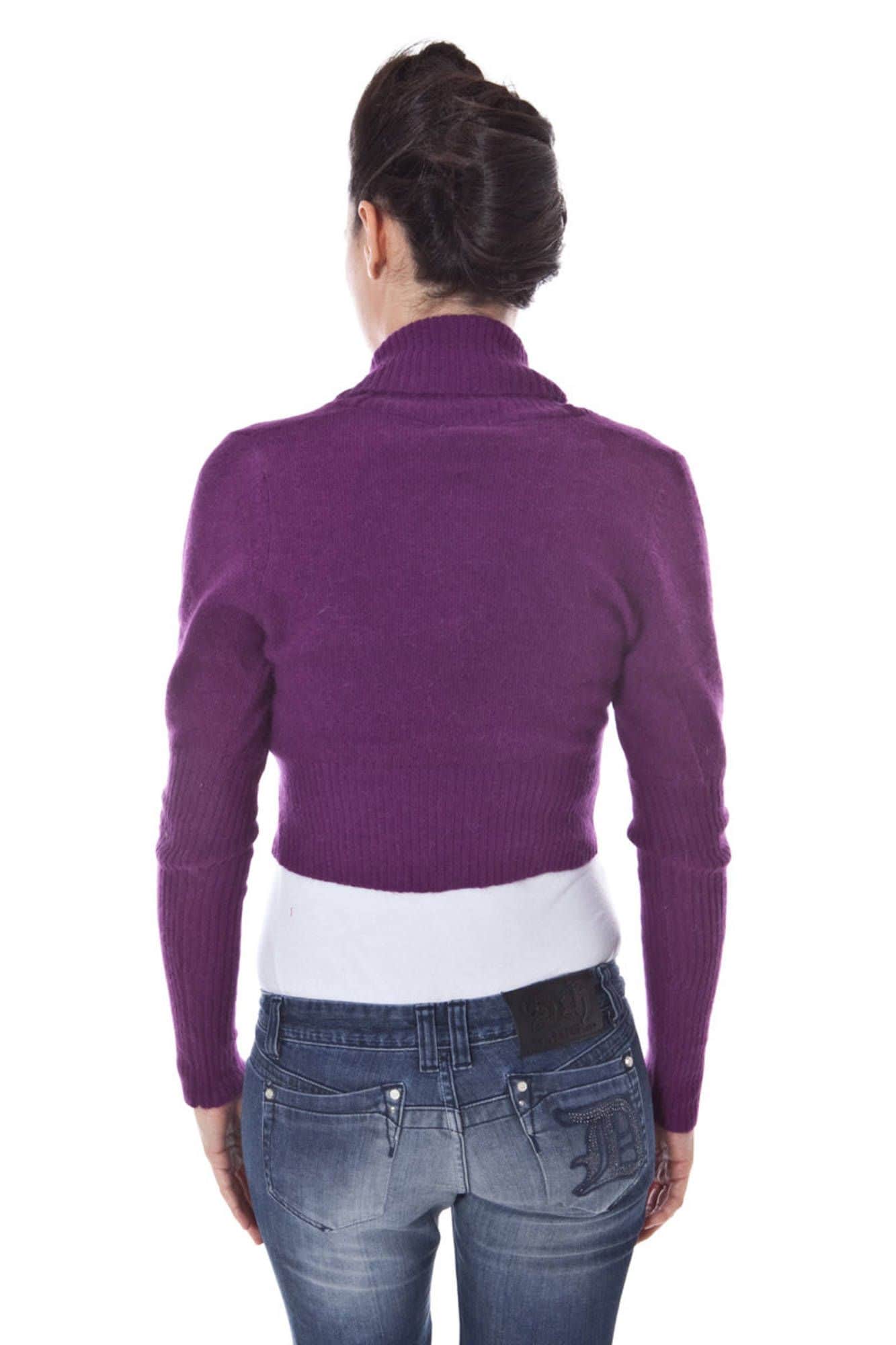 DATCH BOLERO LANGARM LILA DAMEN