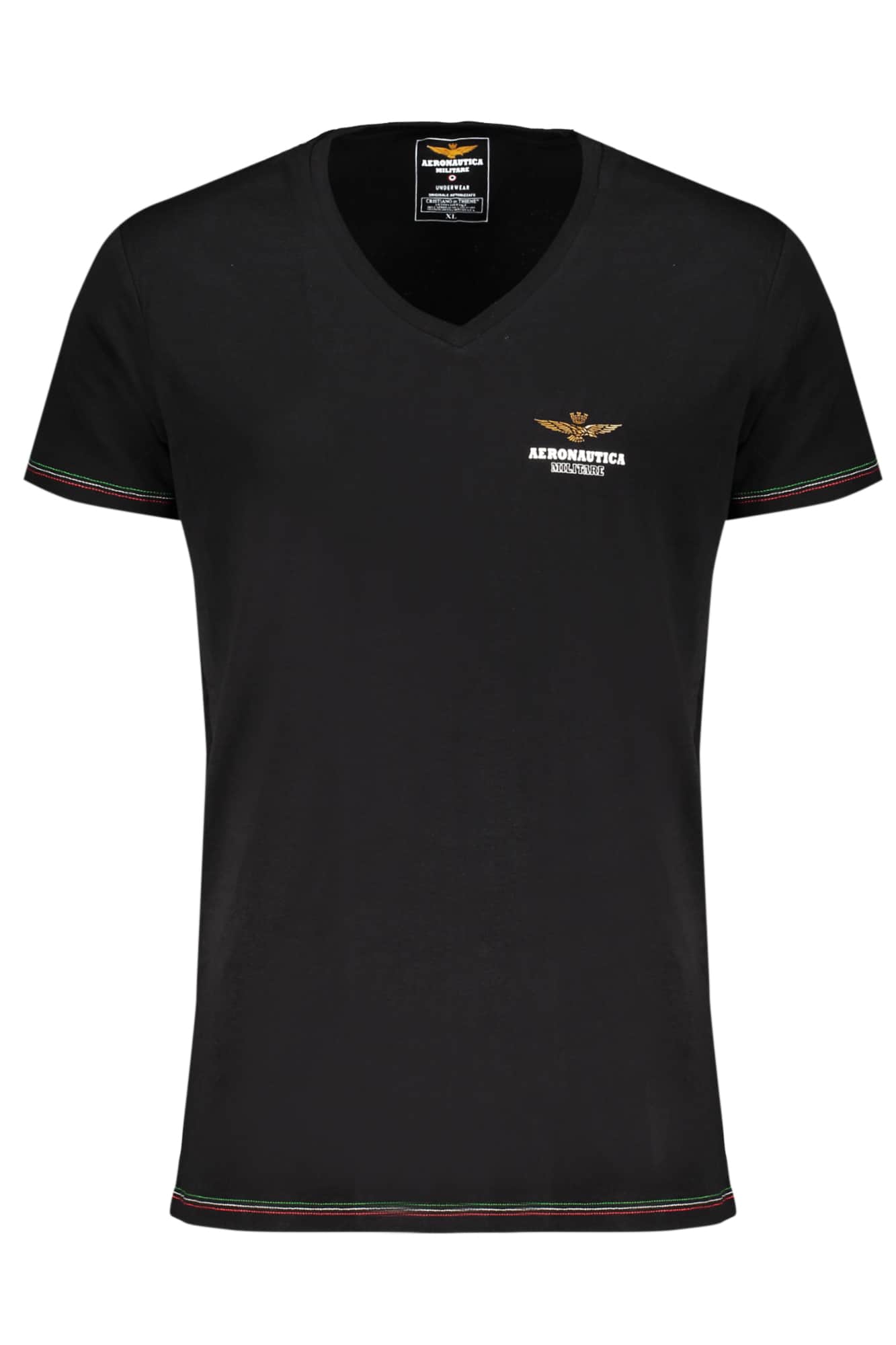 AIR FORCE SCHWARZ HERREN OUTDOOR T-SHIRT