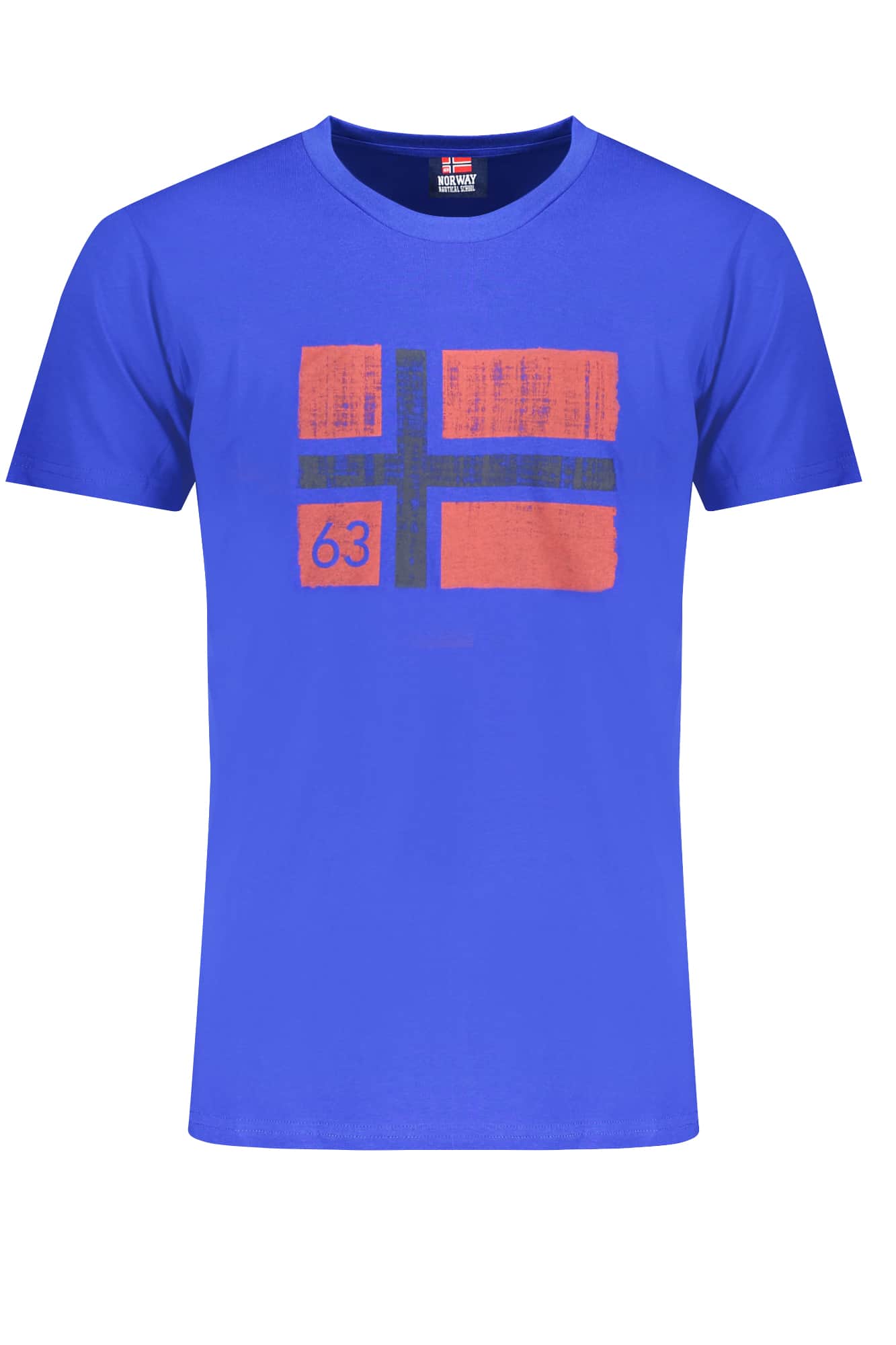 NORWAY 1963 HERREN WEISS KURZARM T-SHIRT
