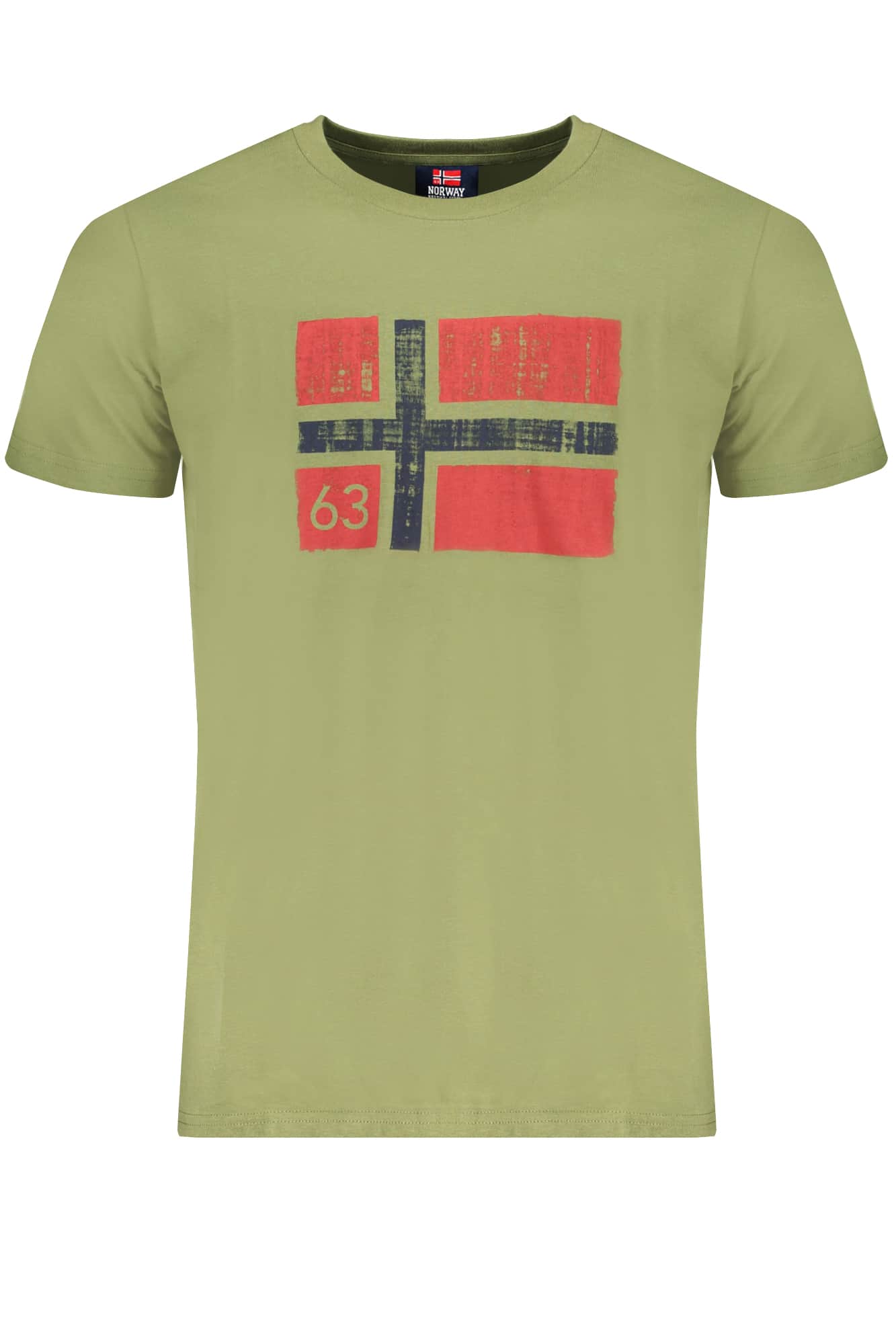 NORWAY 1963 HERREN KURZARM T-SHIRT BLAU