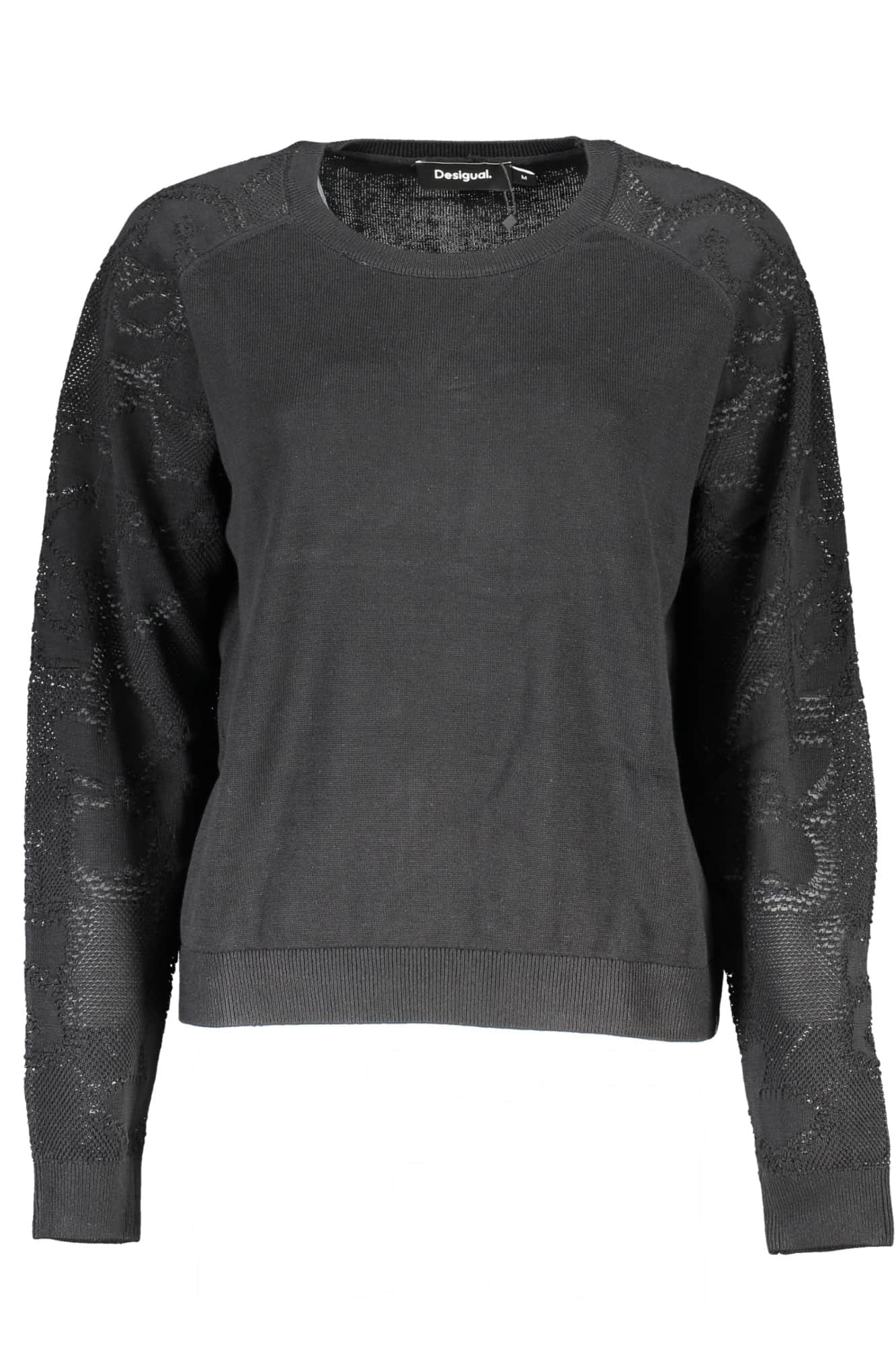 DESIGUAL SCHWARZ DAMEN PULLOVER