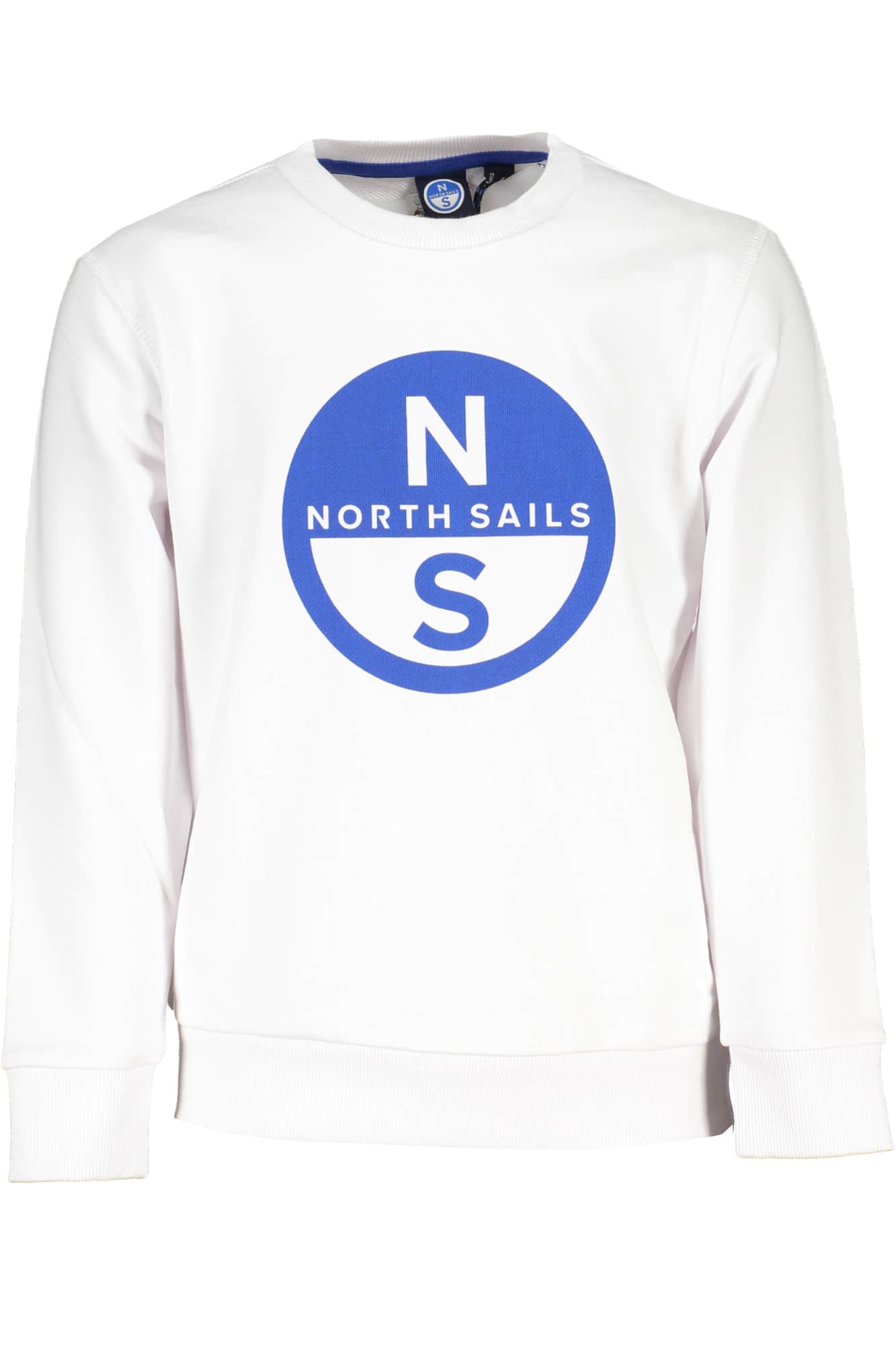 NORTH SAILS WEISS SWEATSHIRT OHNE REISSVERSCHLUSS