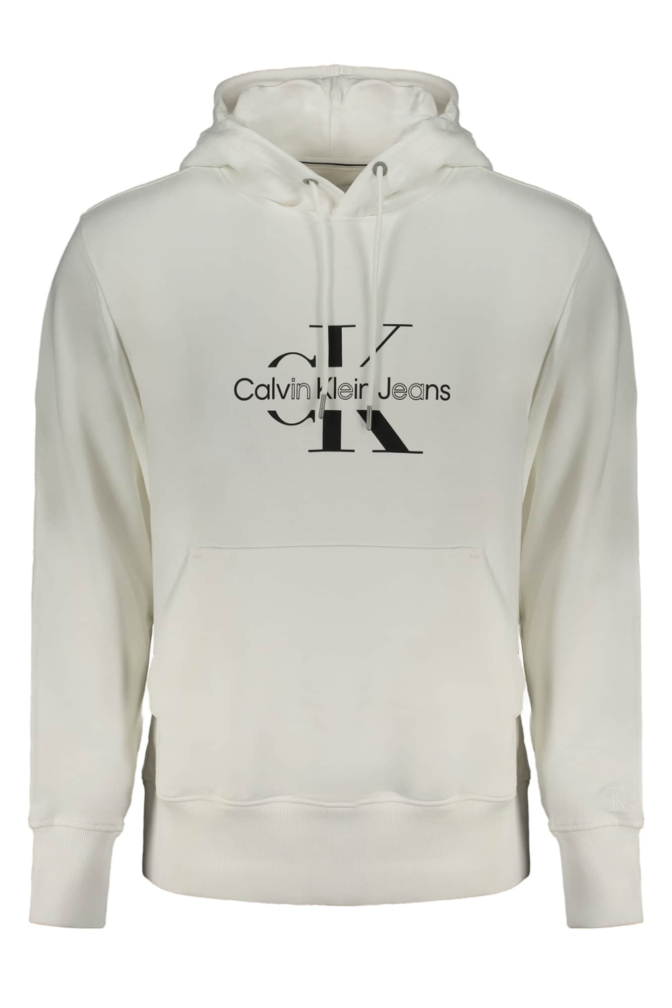 CALVIN KLEIN HERREN WEISS OHNE REISSVERSCHLUSS SWEATSHIRT