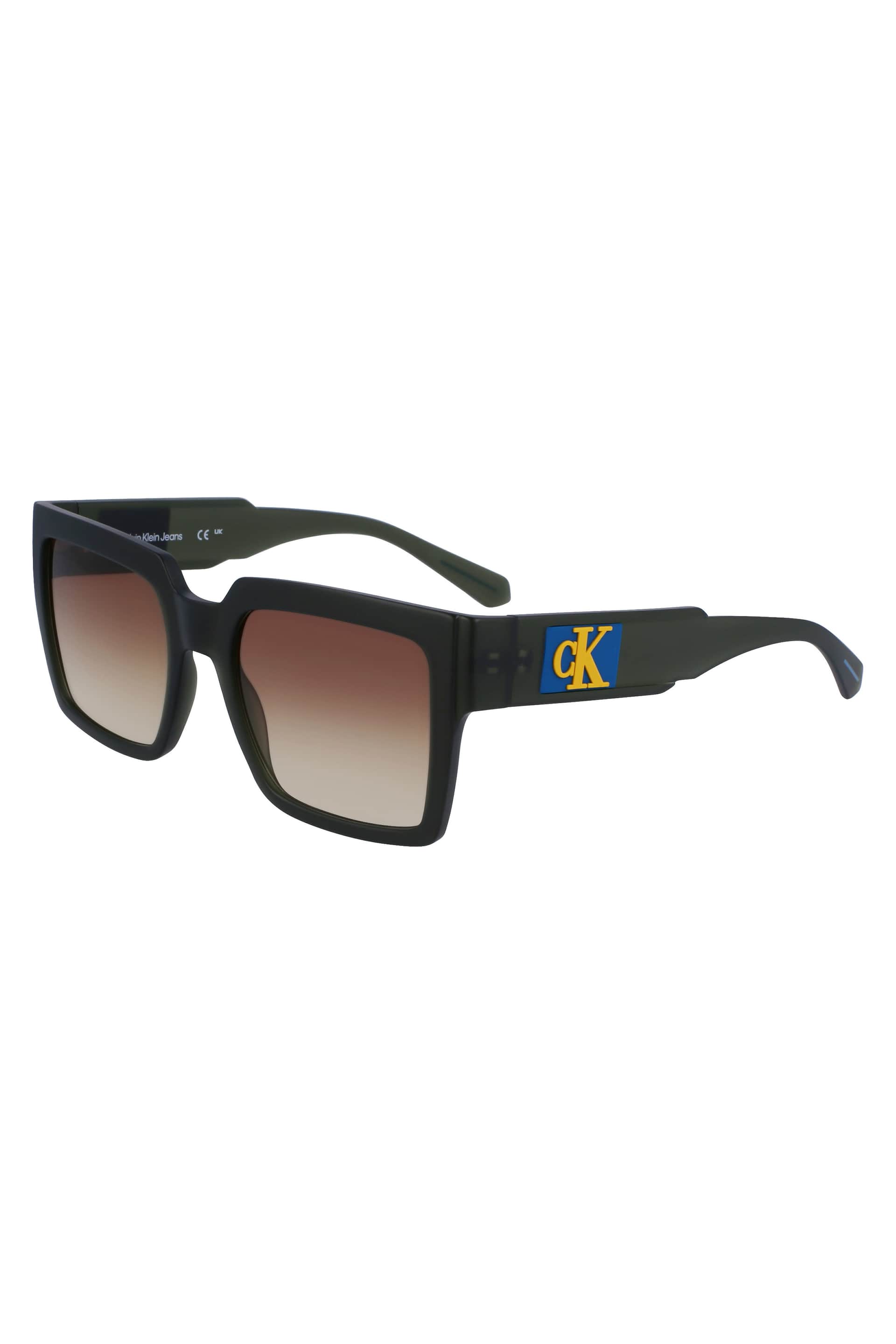 CALVIN KLEIN BRAUN DAMEN SONNENBRILLE