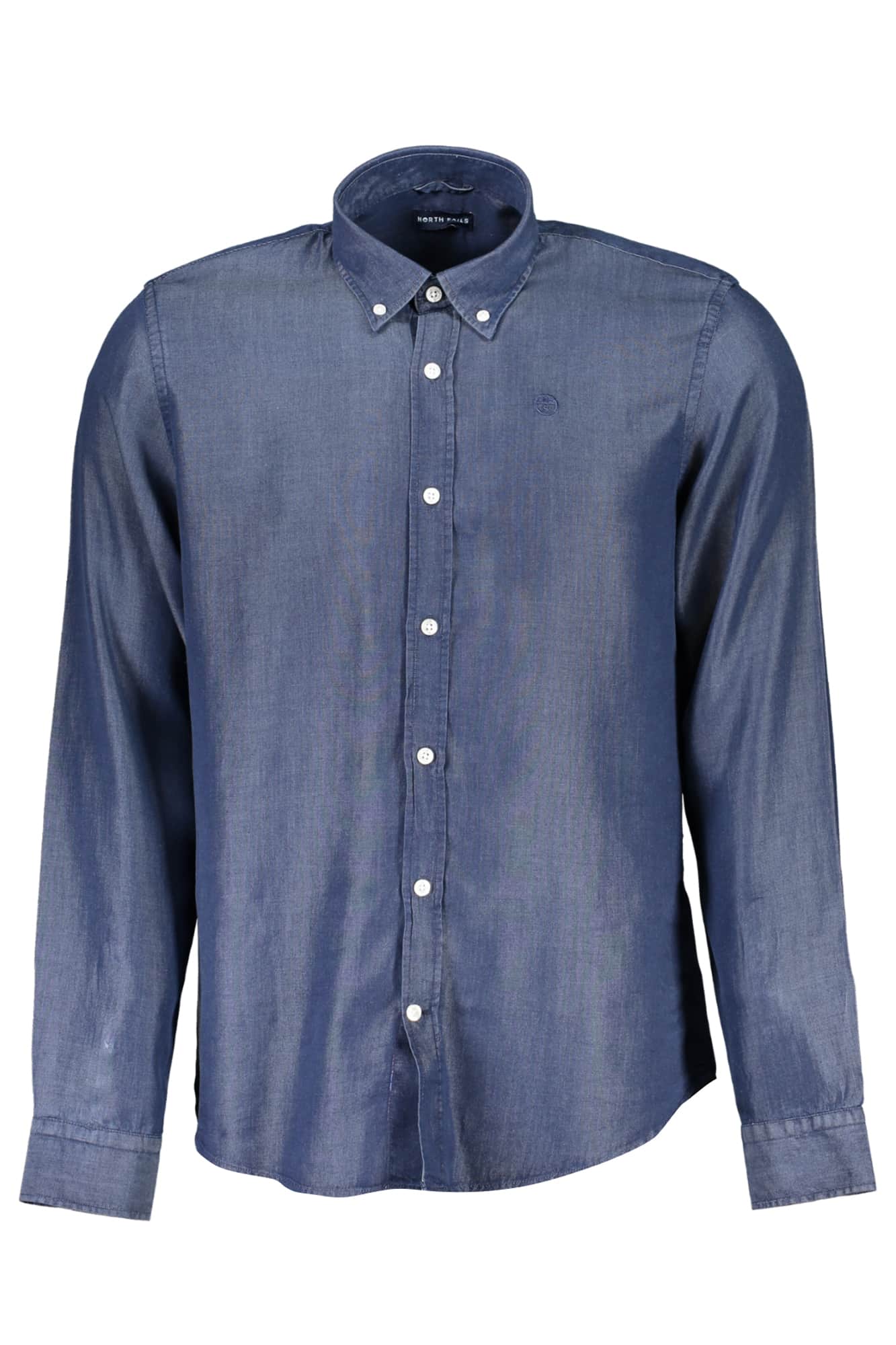 NORTH SAILS HERREN LANGARM SHIRT BLAU
