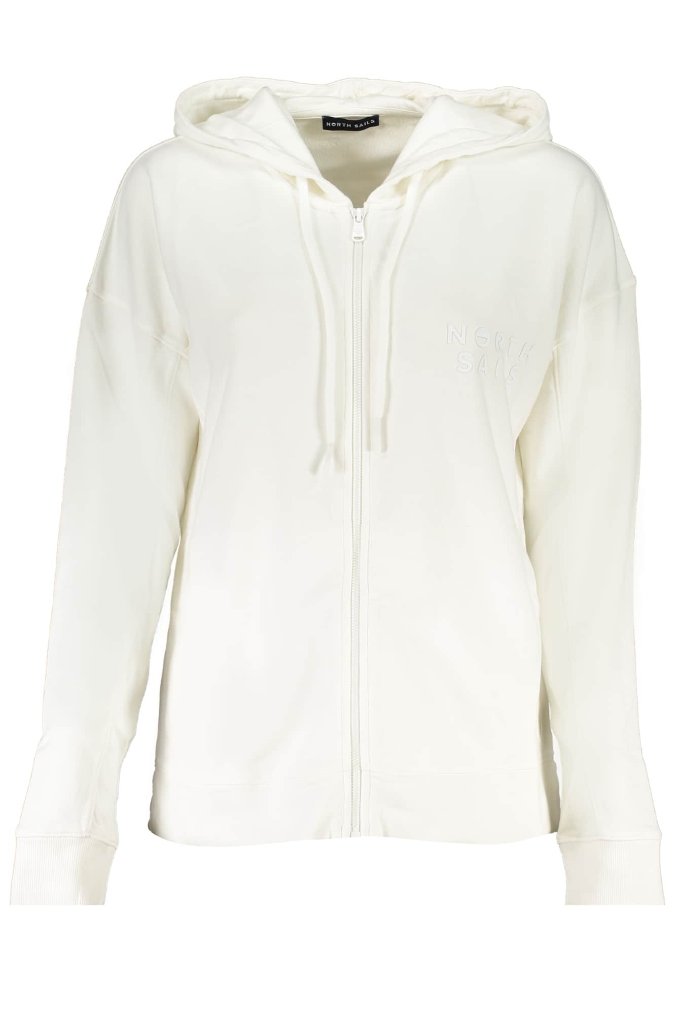 NORTH SAILS DAMEN SWEATSHIRT MIT REISSVERSCHLUSS WEISS