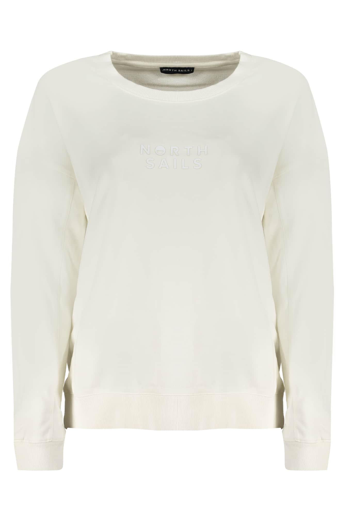 NORTH SAILS DAMEN OHNE REISSVERSCHLUSS SWEATSHIRT WEISS