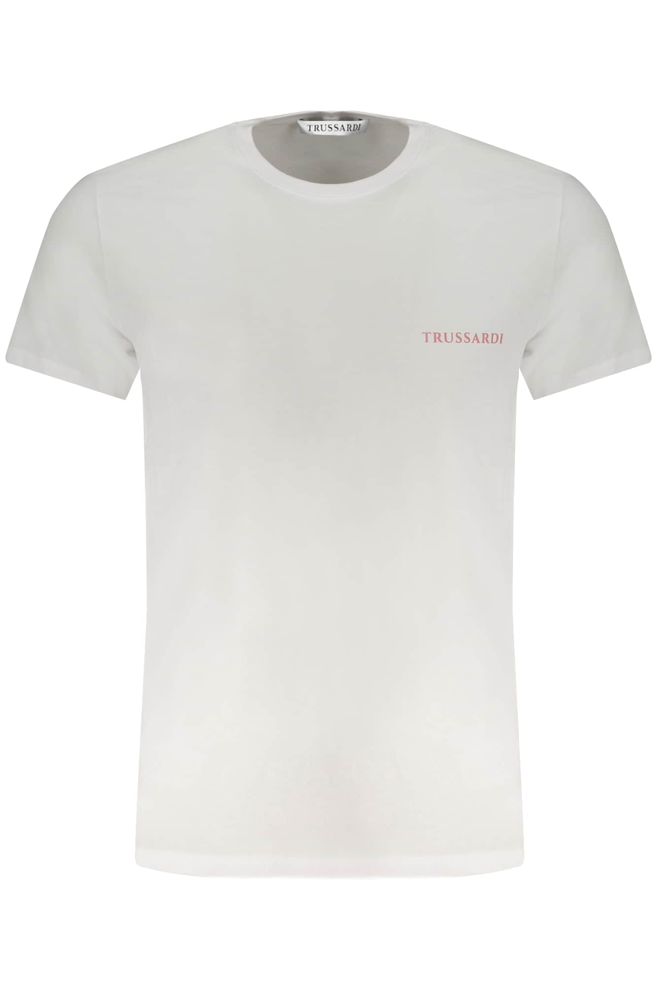 TRUSSARDI KURZARM T-SHIRT HERREN WEISS