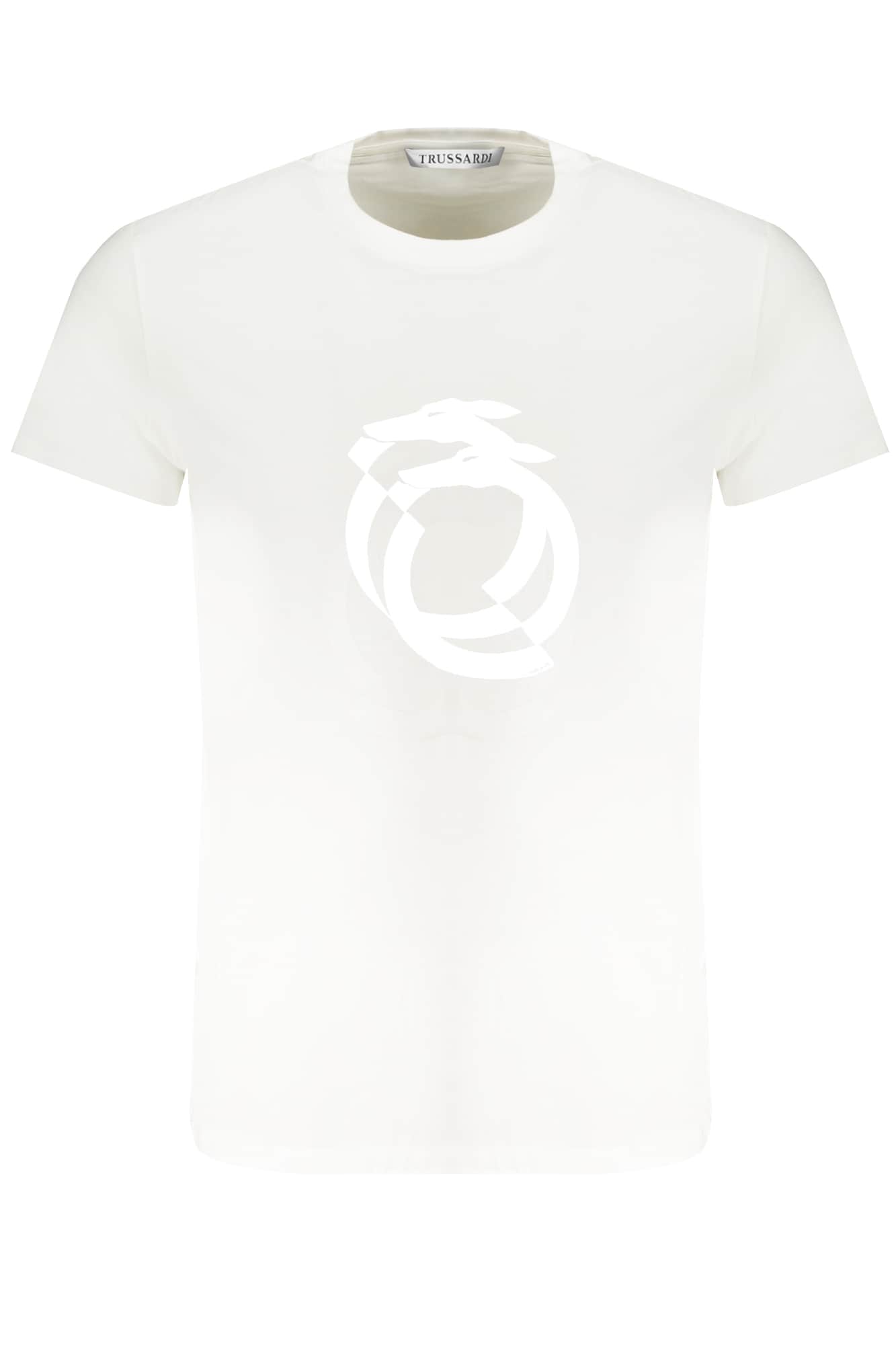 TRUSSARDI HERREN KURZARM T-SHIRT BLAU