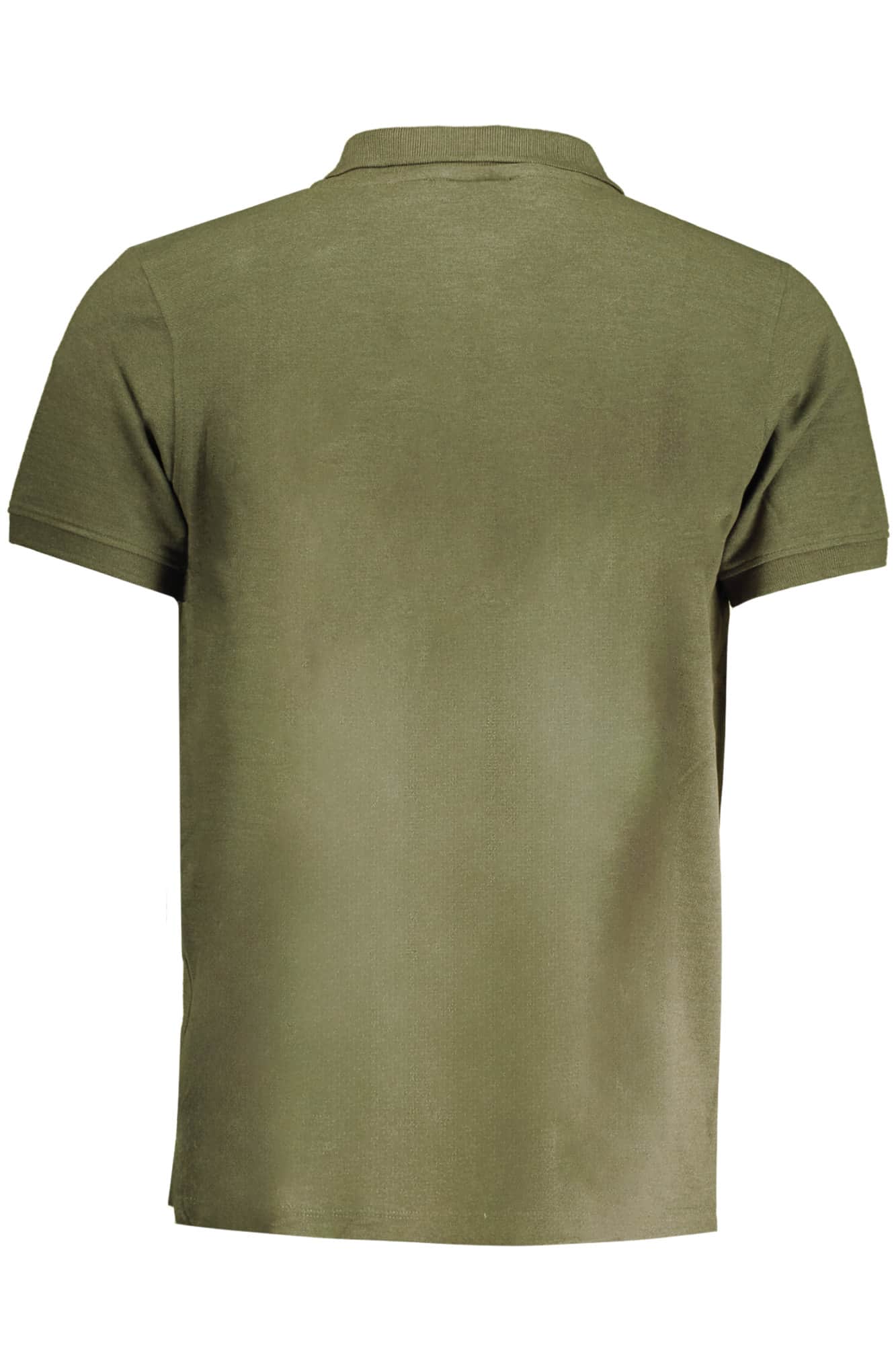 NORWAY 1963 GRÜN HERREN KURZARM POLOSHIRT