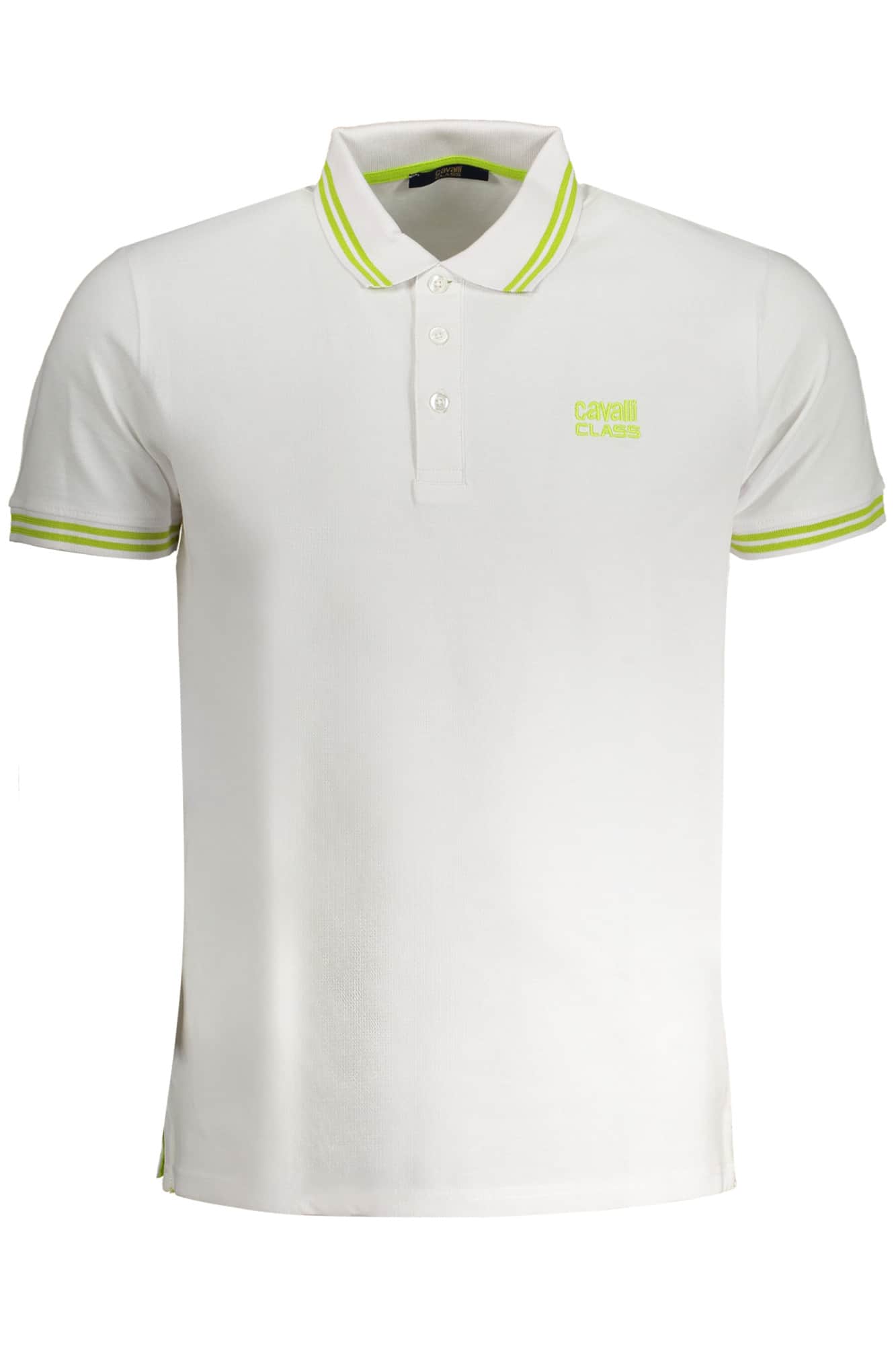 CAVALLI CLASS HERREN KURZARM POLOSHIRT BLAU