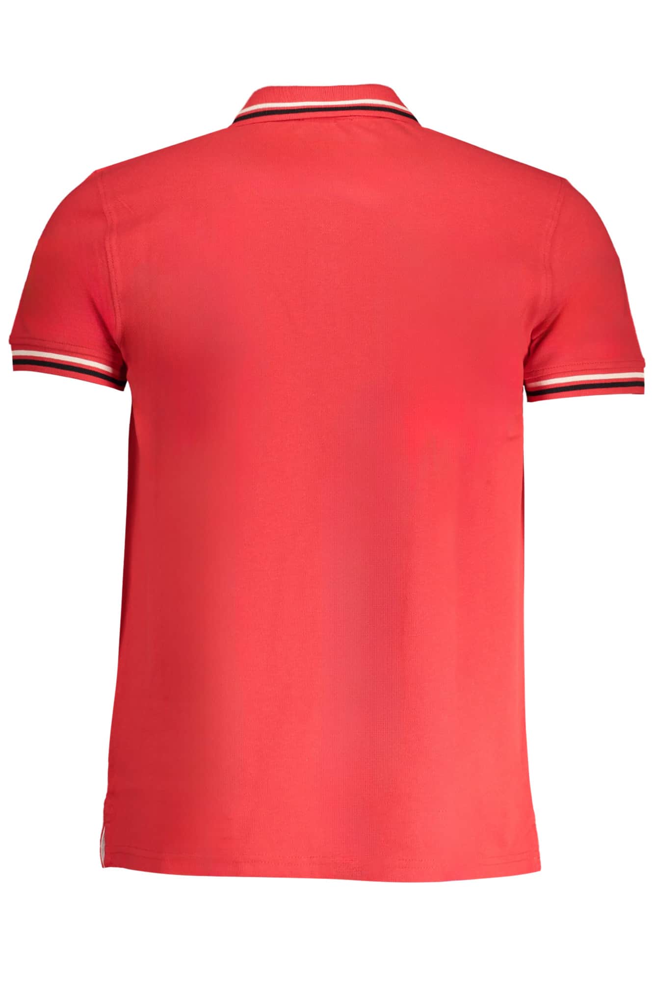 CAVALLI CLASS HERREN WEISS KURZARM POLOSHIRT