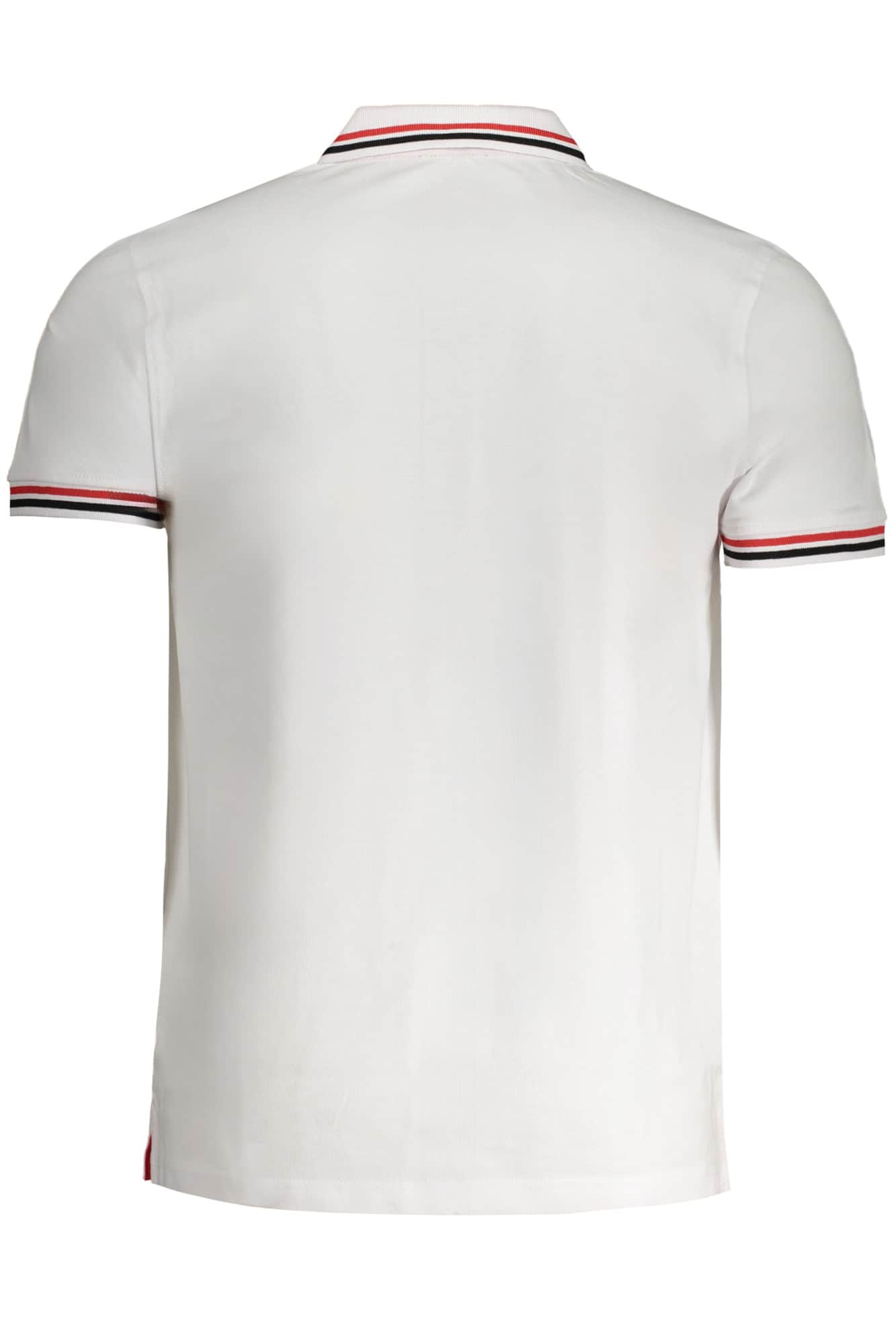 CAVALLI CLASS HERREN WEISS KURZARM POLOSHIRT